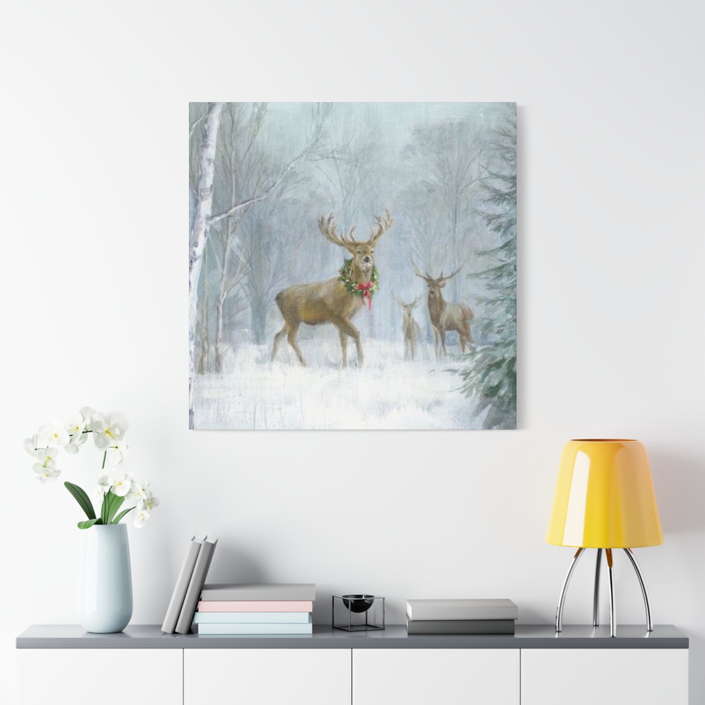 Family of Reindeer Wall Art & Canvas Prints