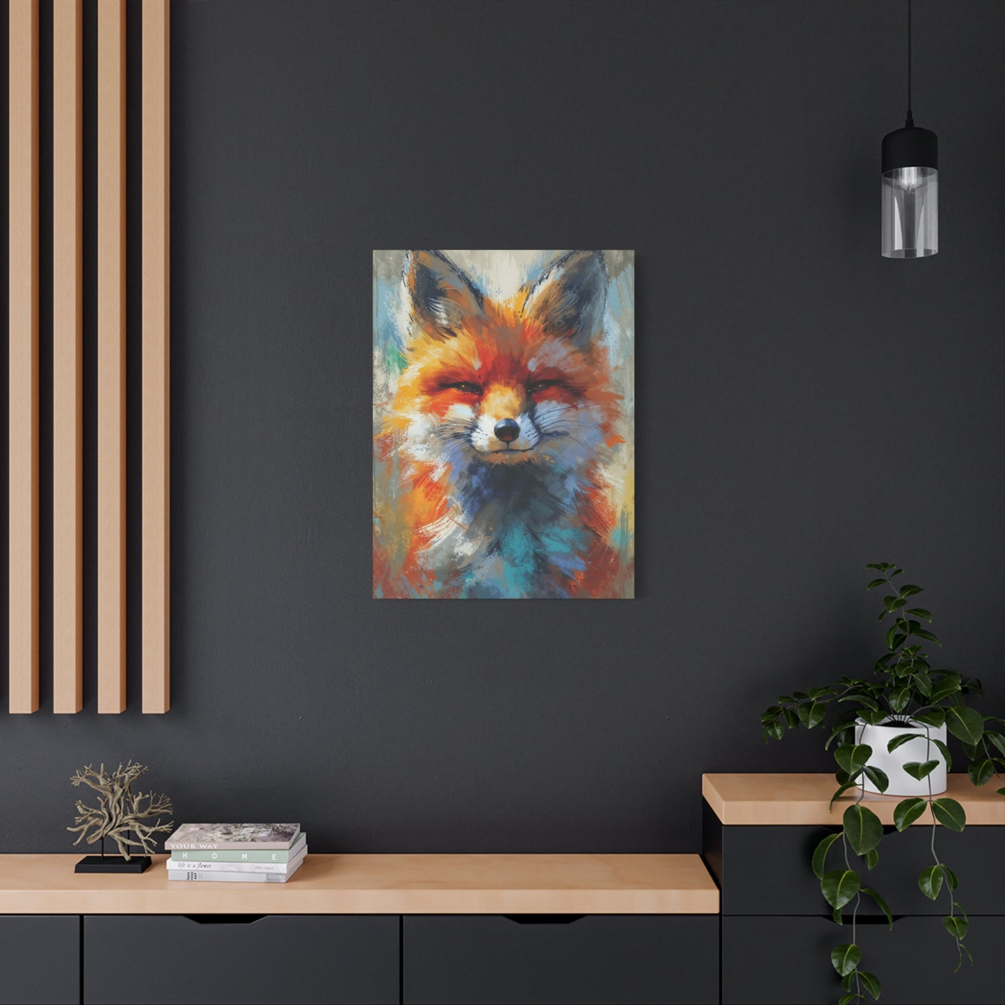 The Closeup Abstract Fox Wall Art & Canvas Prints