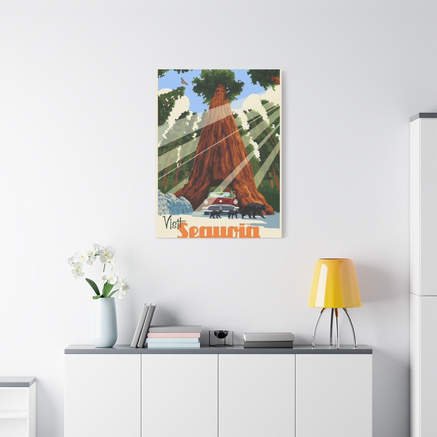 Sequoia Poster The National Park Wall Art & Canvas Prints