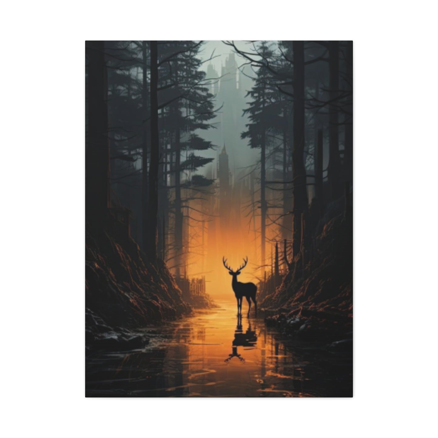 Dark Tropical Forest Wall Art & Canvas Prints