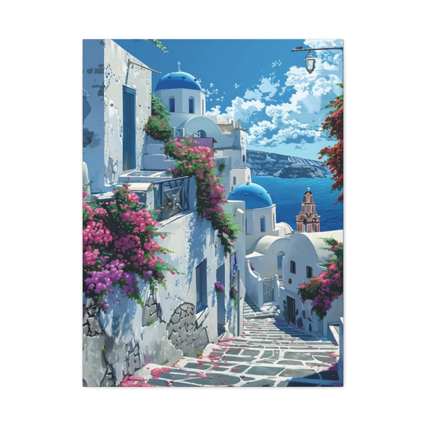 Streets of Greece Wall Art & Canvas Prints