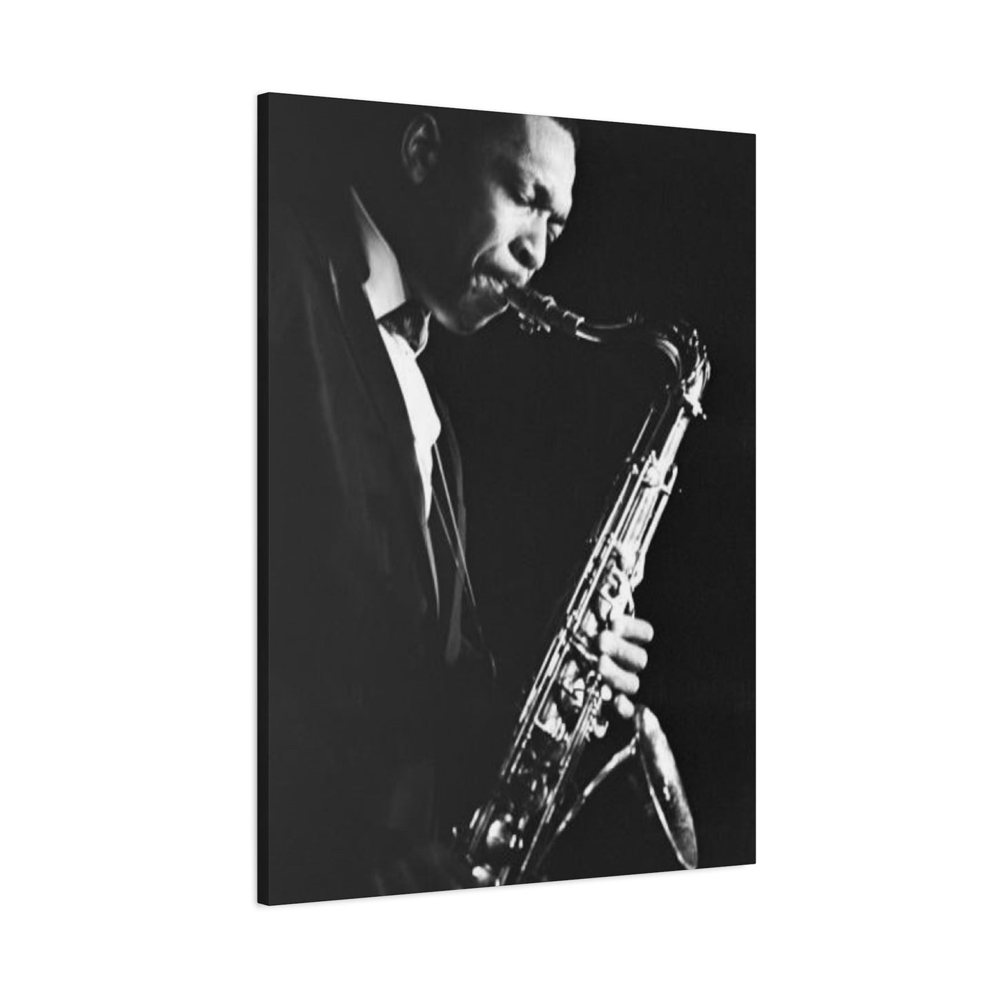 Black & White Jazz Music Artist Wall Art & Canvas Prints