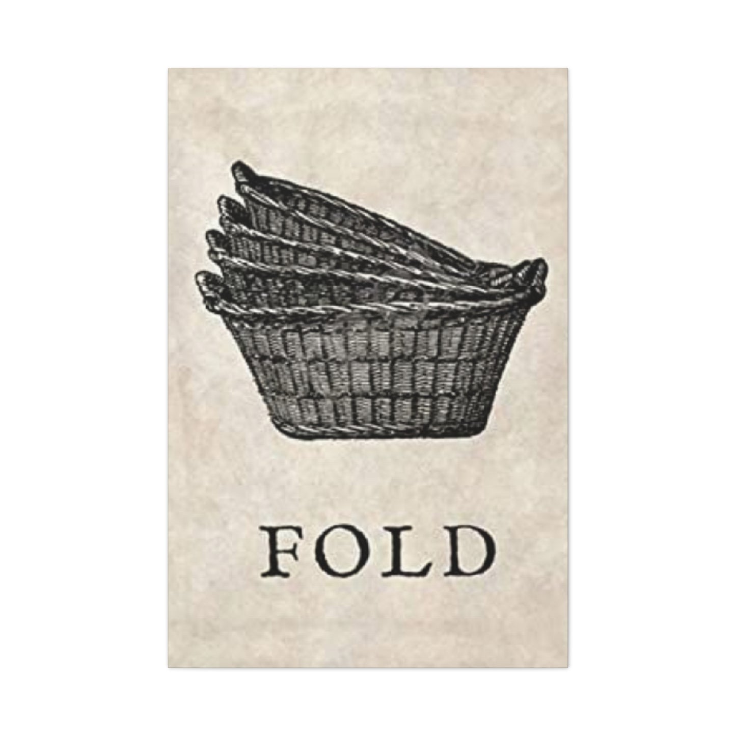 Fold Poster Laundry Wall Art & Canvas Prints