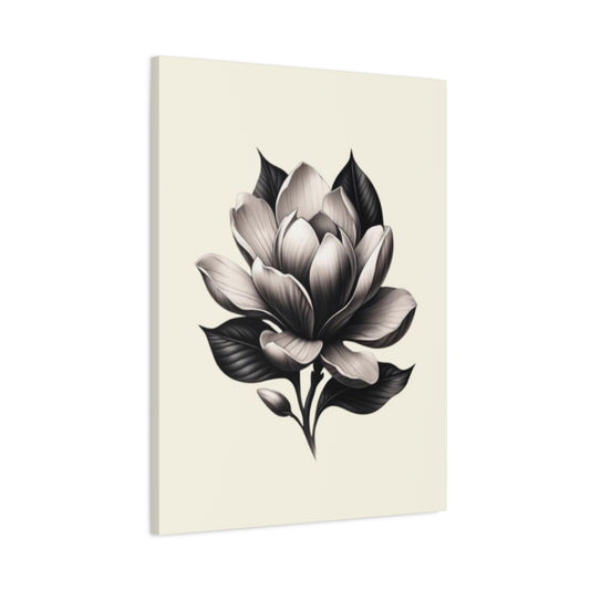 Yellow Magnolia Flower Painting Wall Art & Canvas Prints