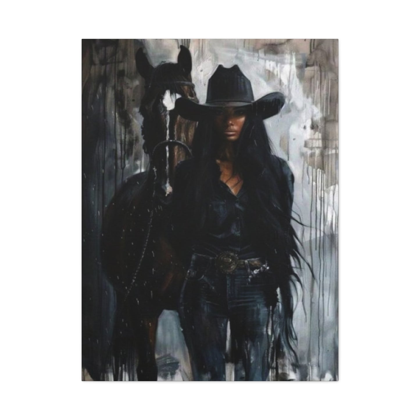 Cowgirl Man Cave Decor Wall Art & Canvas Prints