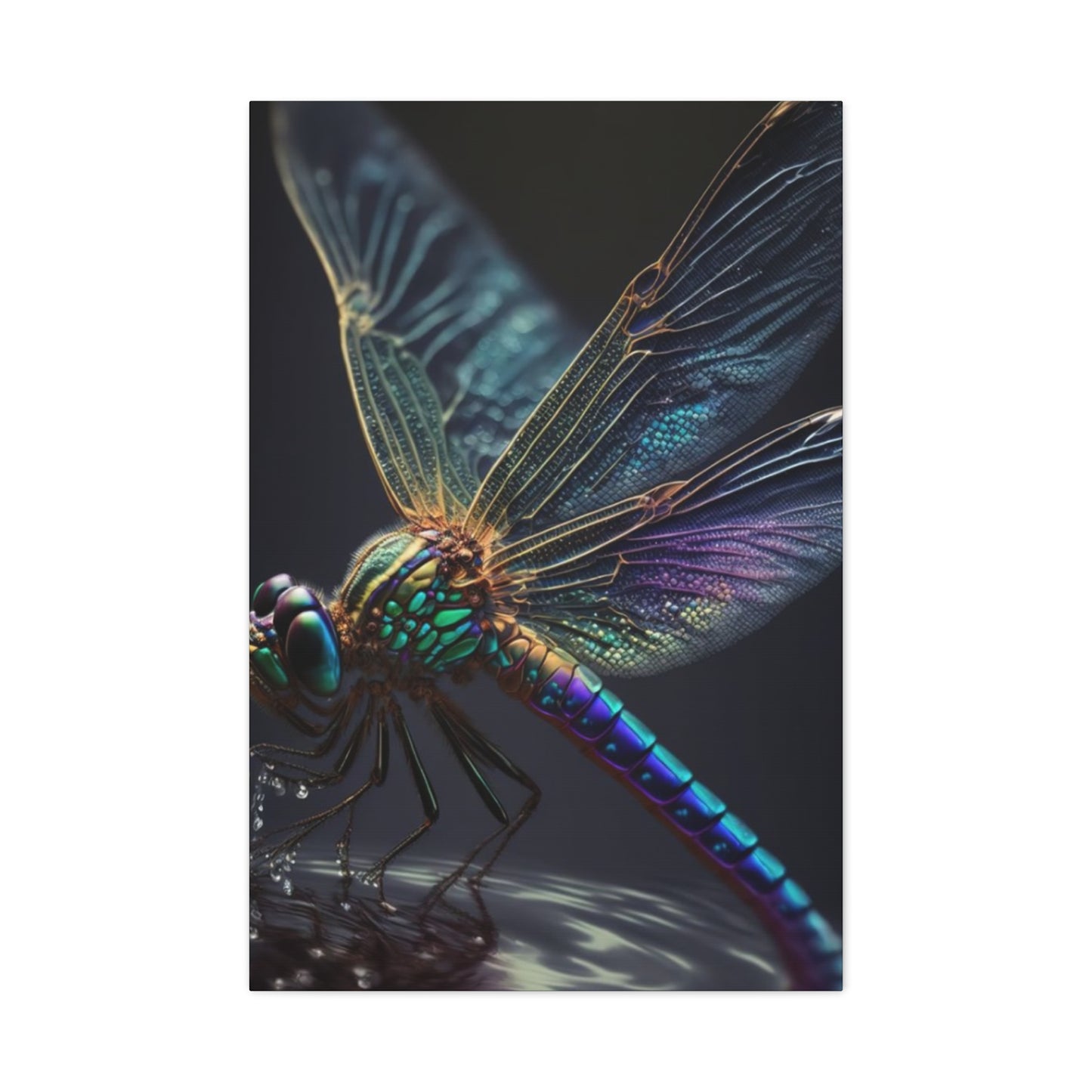 Dragonfly Closeup Wall Art & Canvas Prints