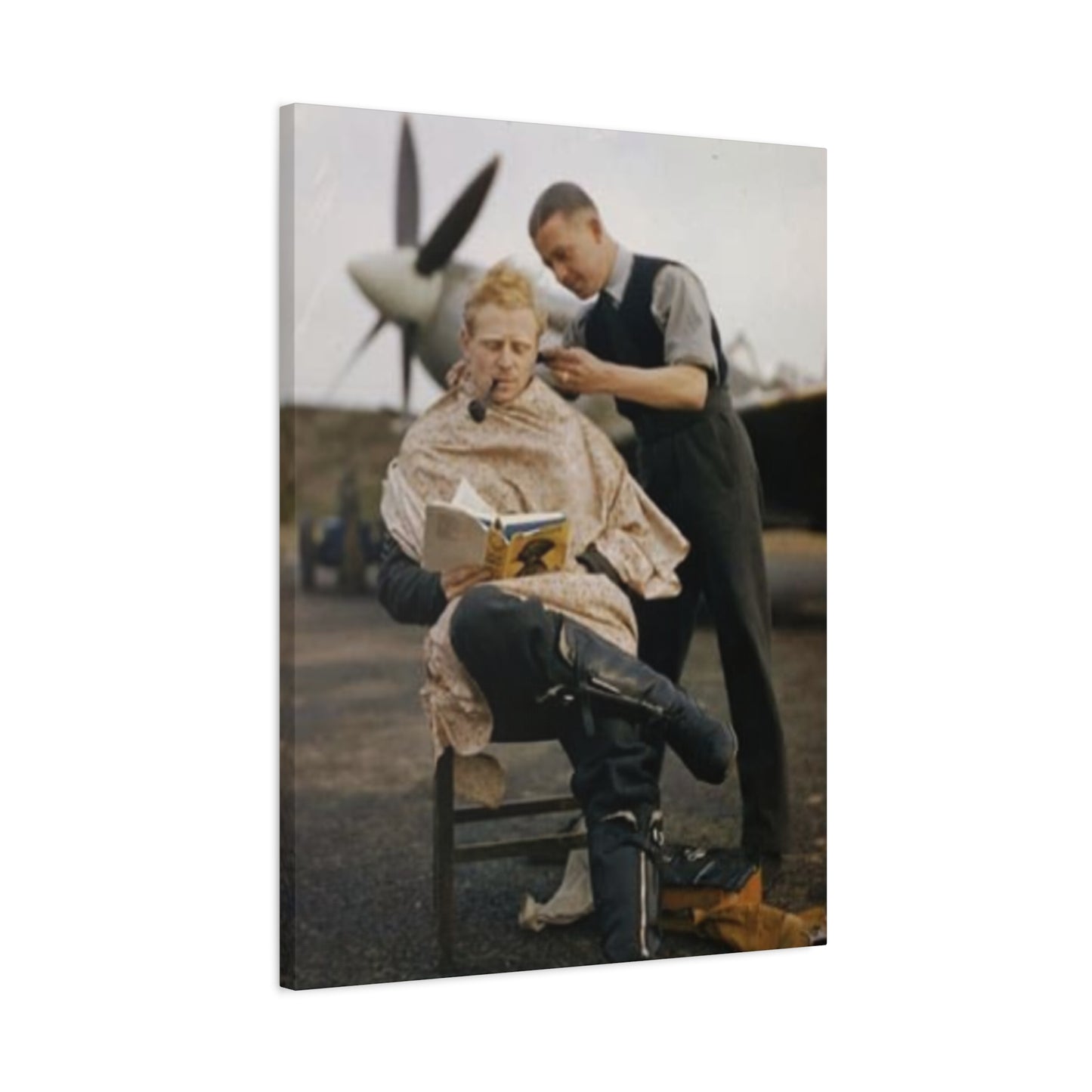 Men Haircut Man Cave Decor Wall Art & Canvas Prints