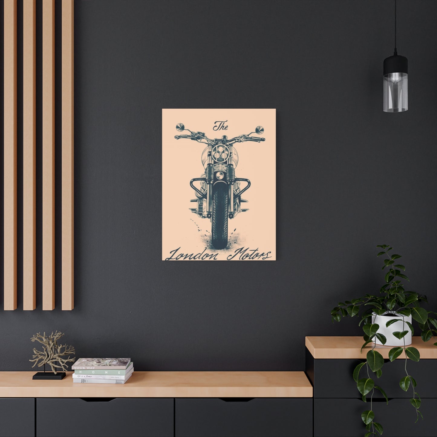 The London Motors Motorcycle Wall Art & Canvas Prints