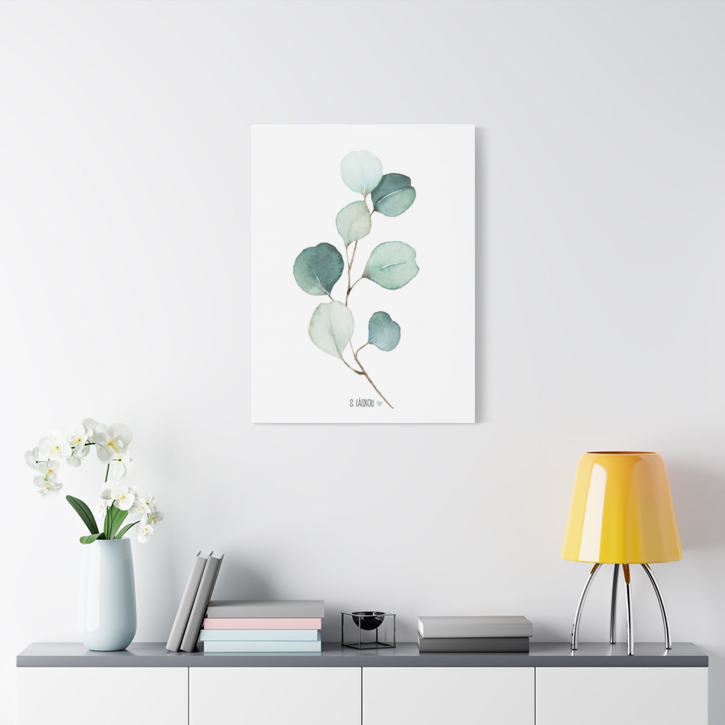 Small Eucalyptus Stem Wall Art & Canvas Prints