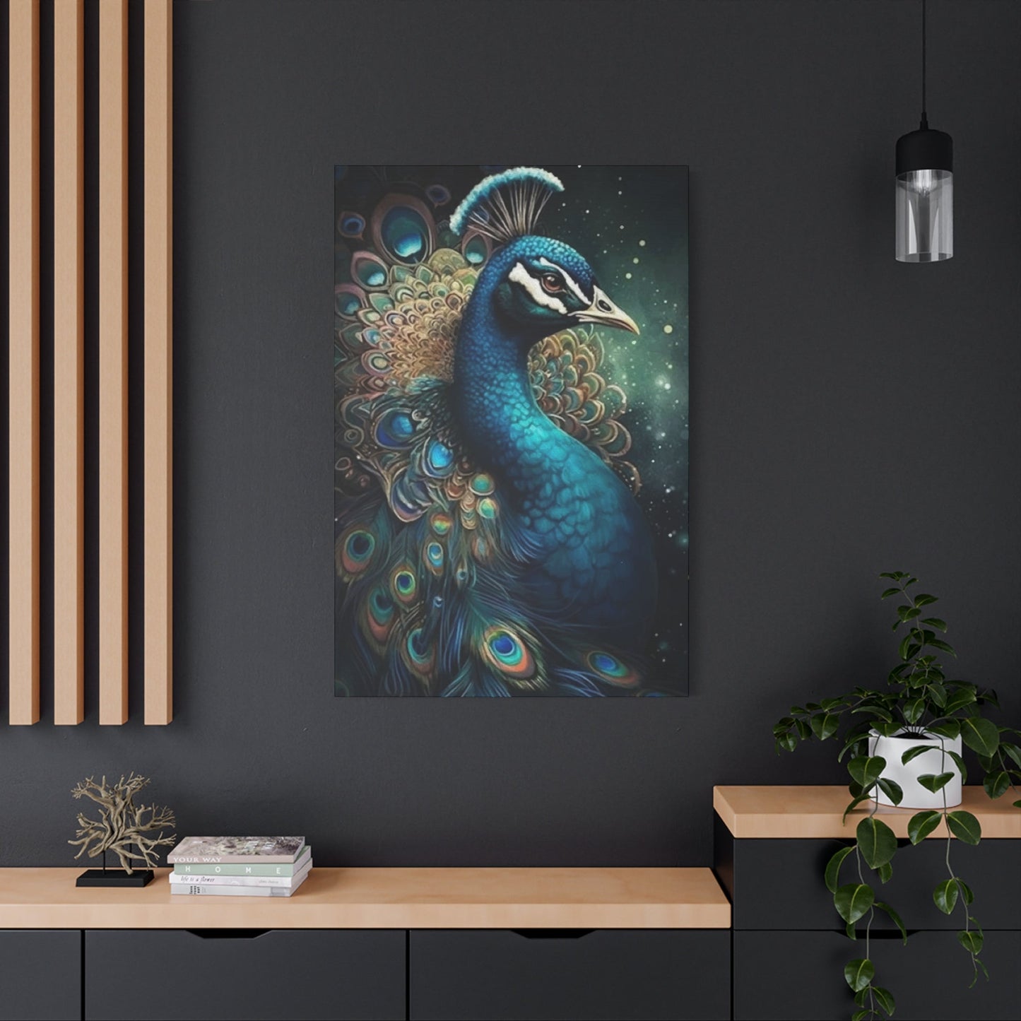 Peacock Wall Art & Canvas Prints