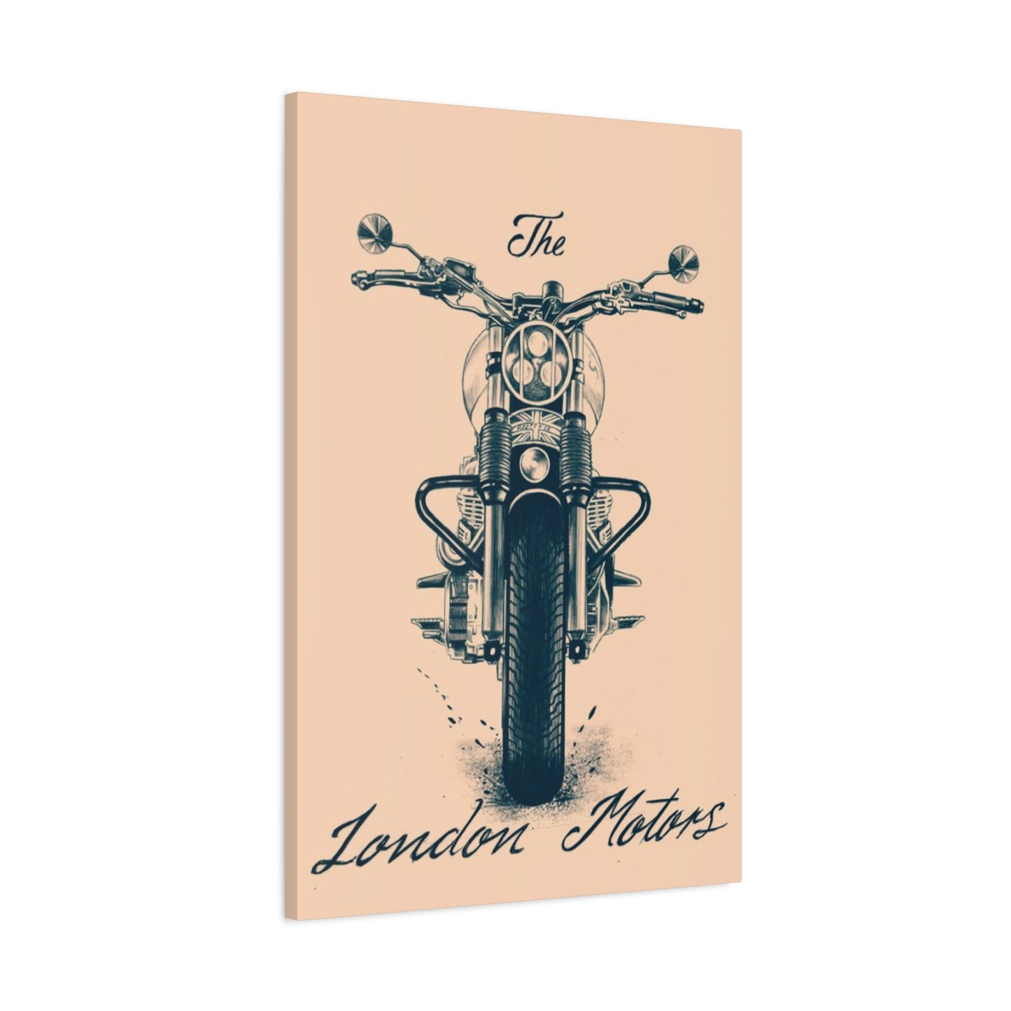 The London Motors Motorcycle Wall Art & Canvas Prints