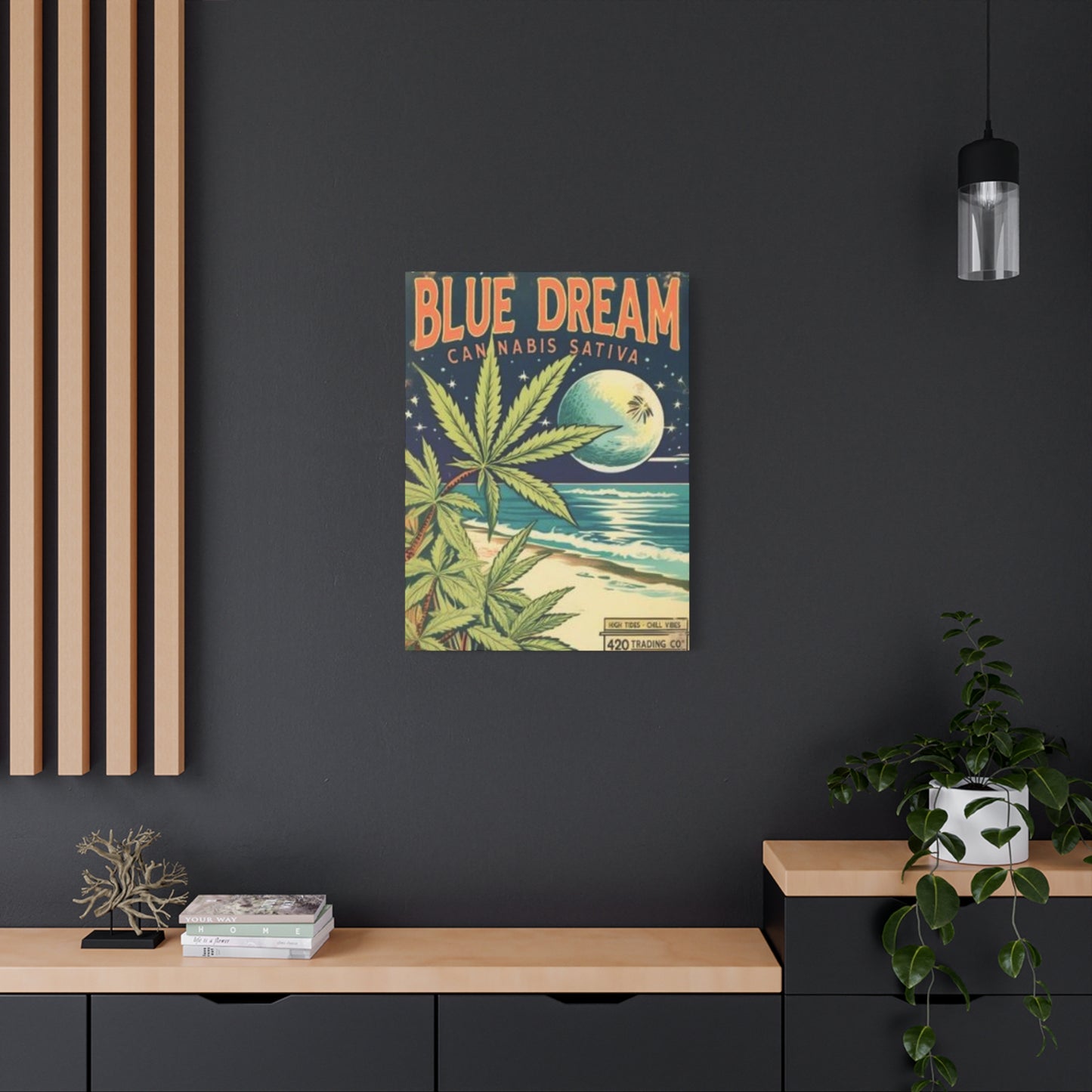 Blue Dream Marijuana Wall Art & Canvas Prints