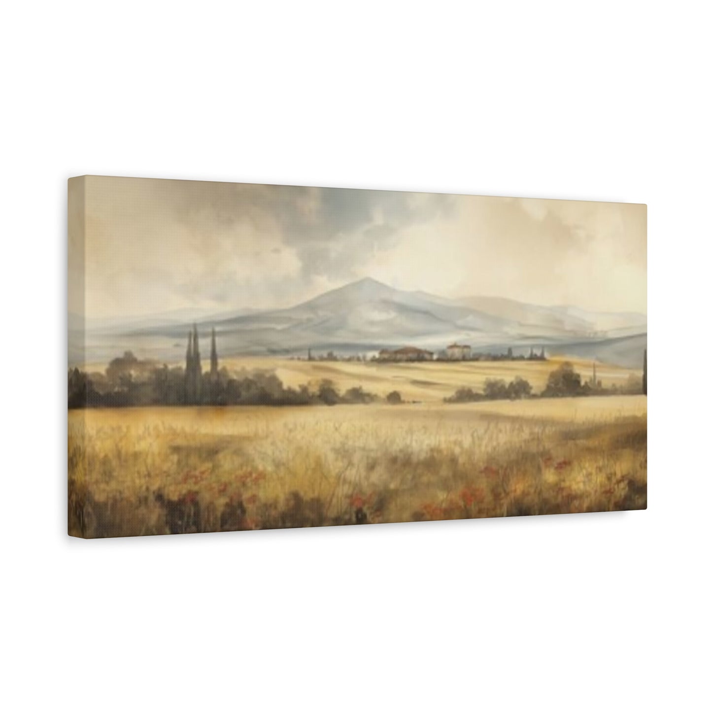 Wild Savannas Painting Panoramas Wall Art & Canvas Prints