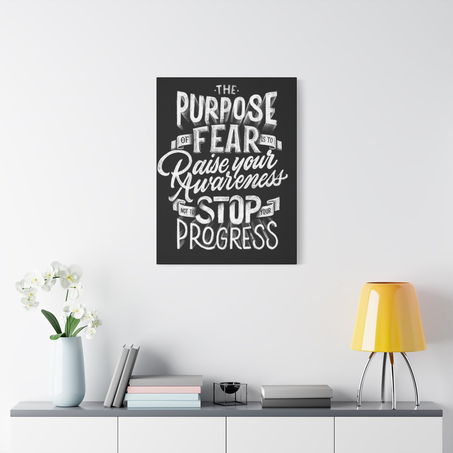 Motivation Chalkboard Wall Art & Canvas Prints