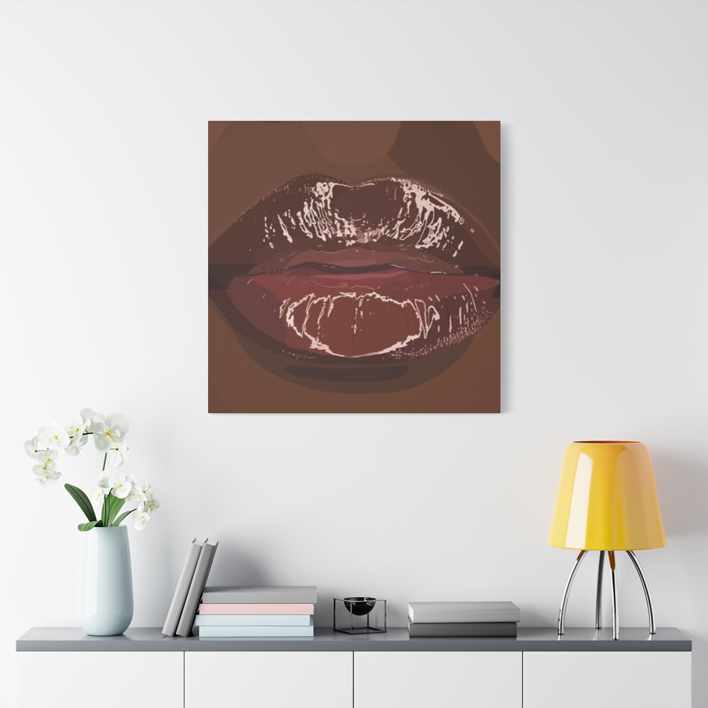 Dark Lips Wall Art & Canvas Prints