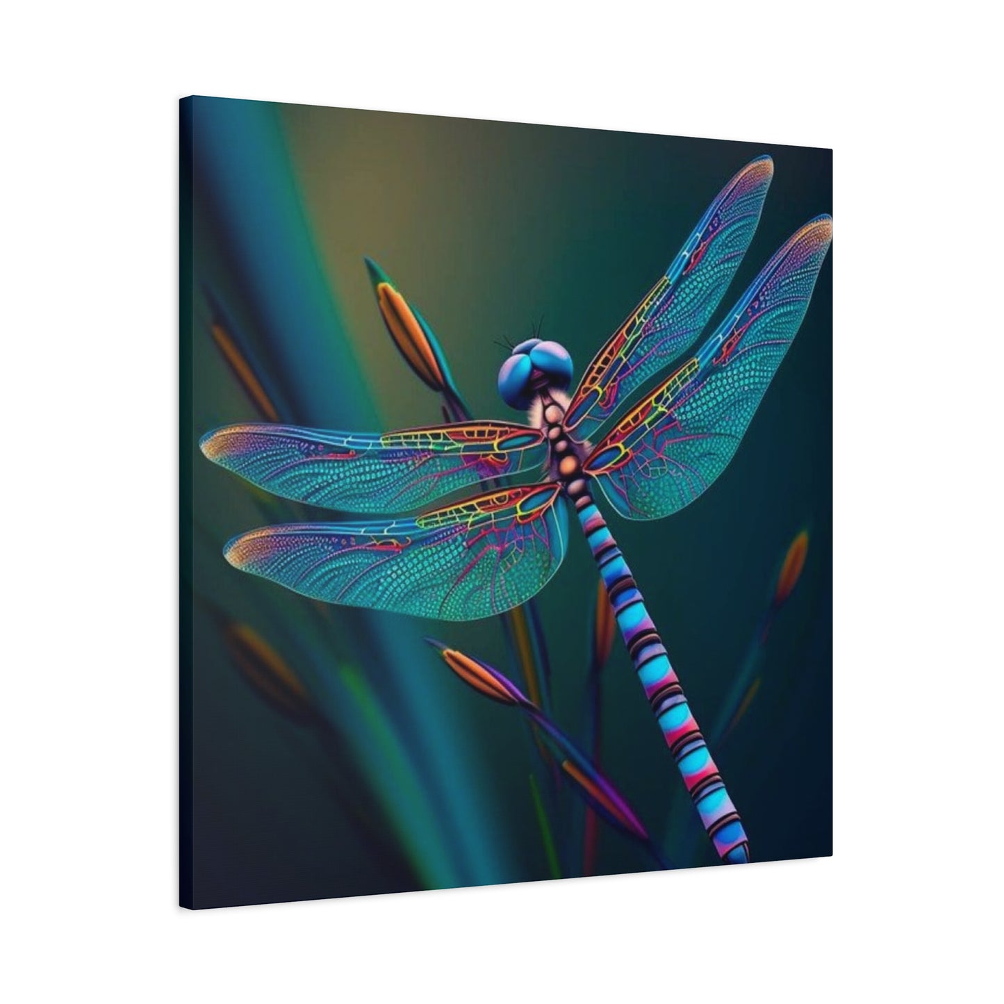 Colorful Dragonfly Wall Art & Canvas Prints