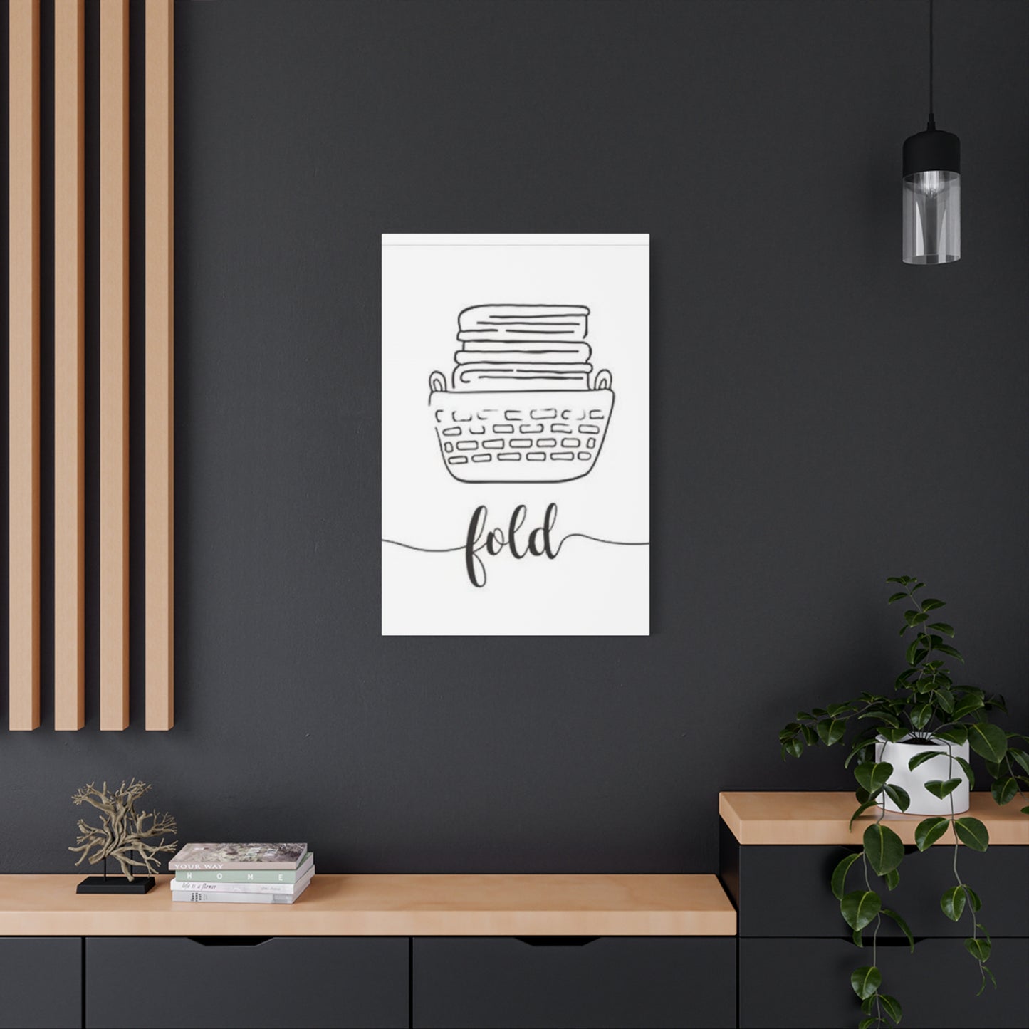 Fold Poster Laundry Wall Art & Canvas Prints