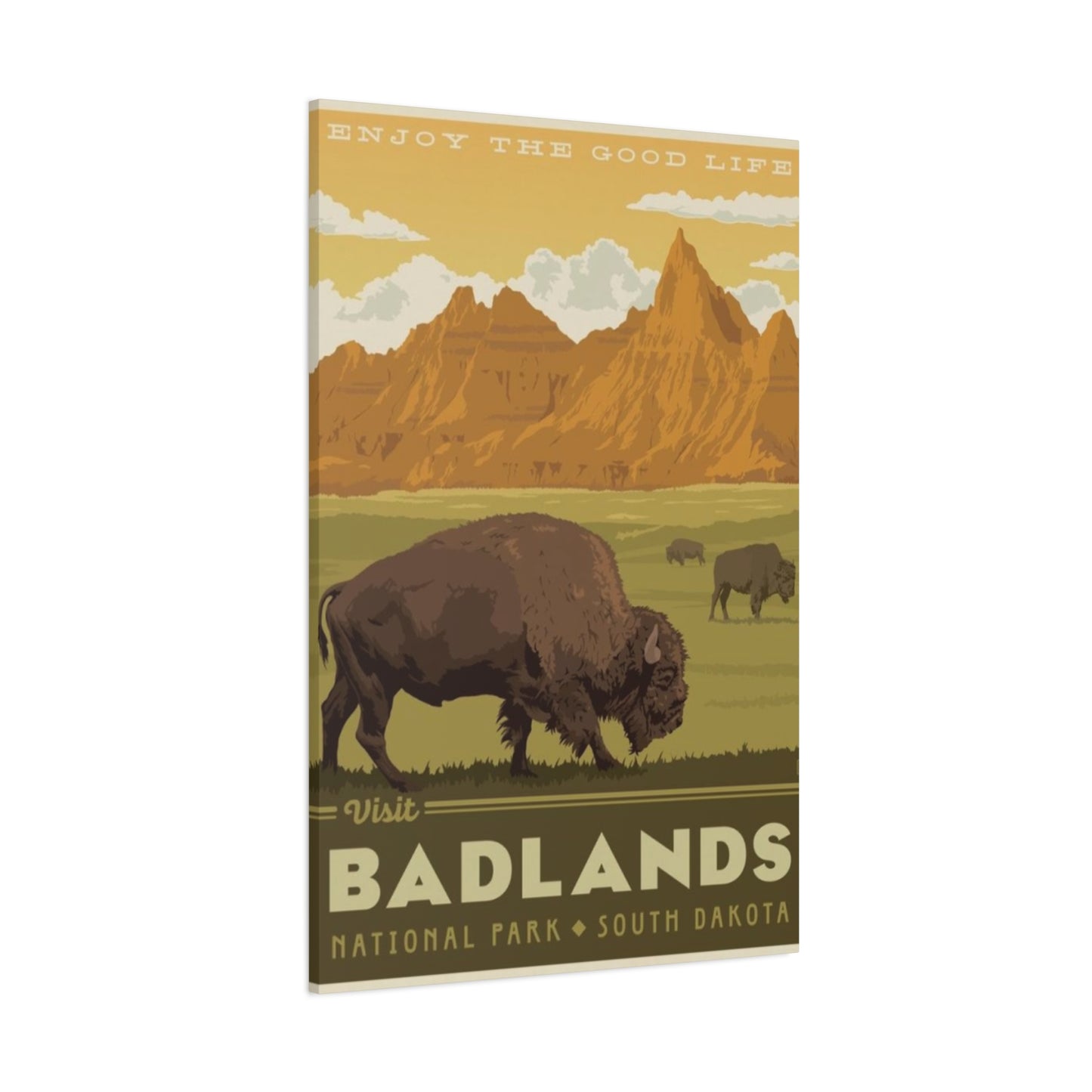 Badland National Park Wall Art & Canvas Prints