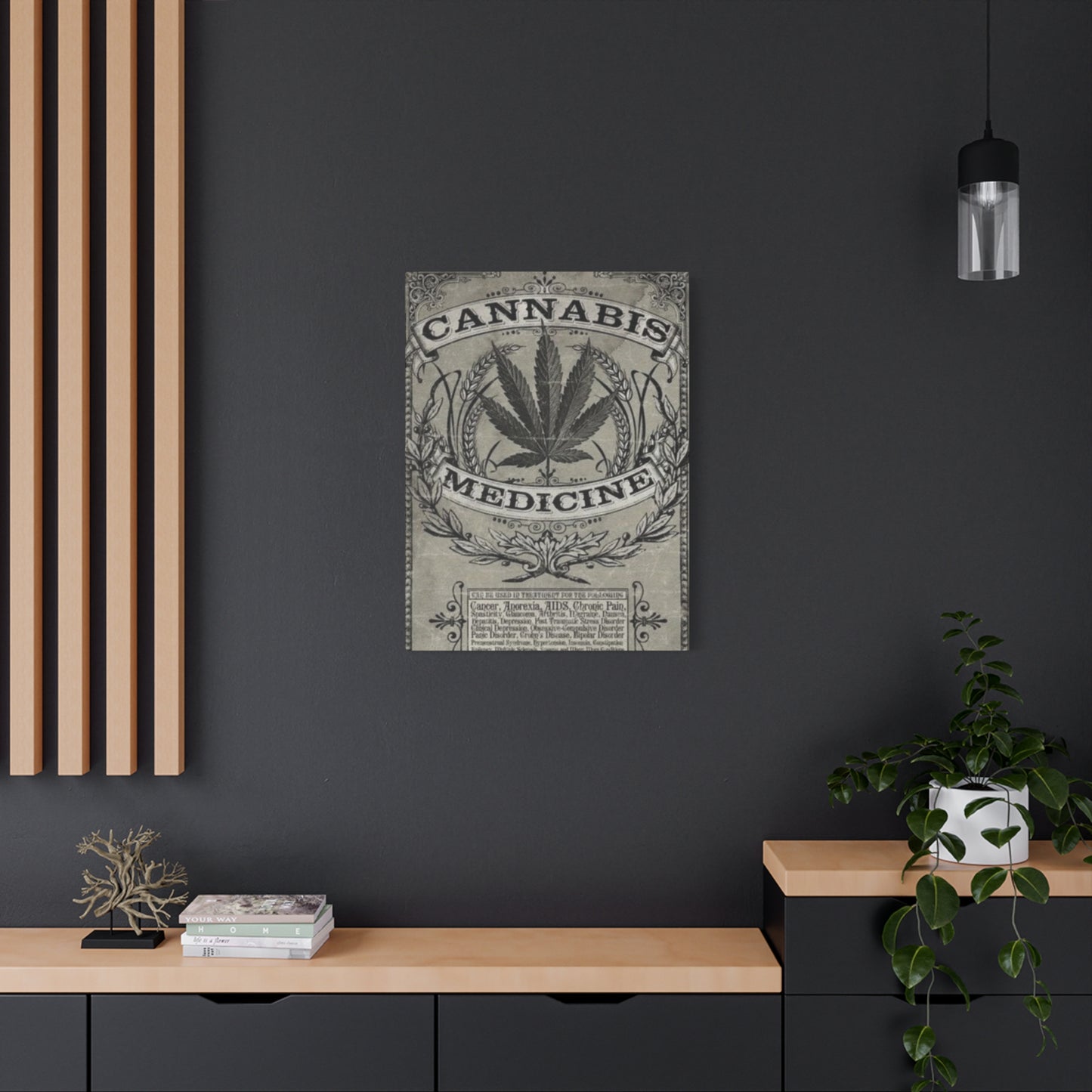 Cannabis Poster Marijuana Wall Art & Canvas Prints