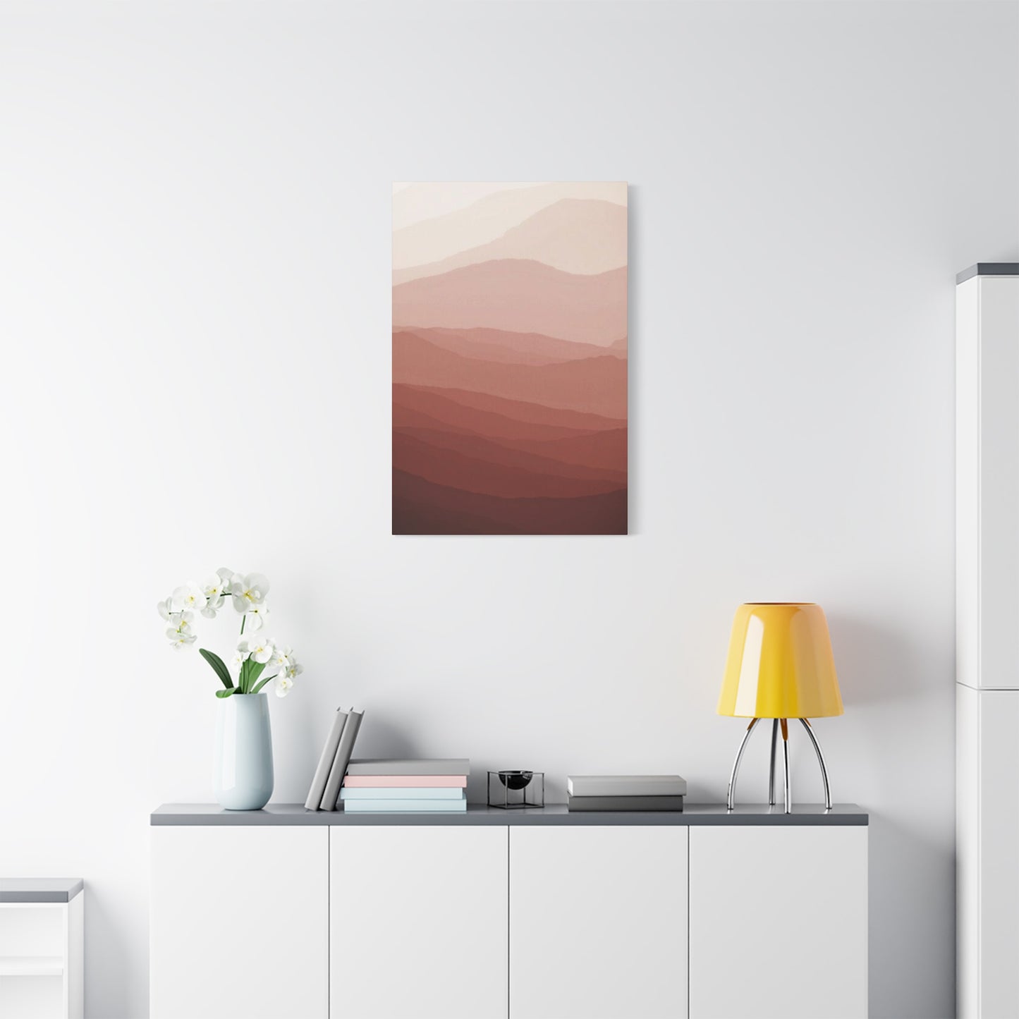 Dawn Mountain Entryway Wall Art & Canvas Prints