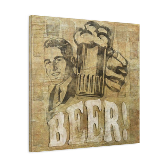 Beer Man Cave Decor Wall Art & Canvas Prints