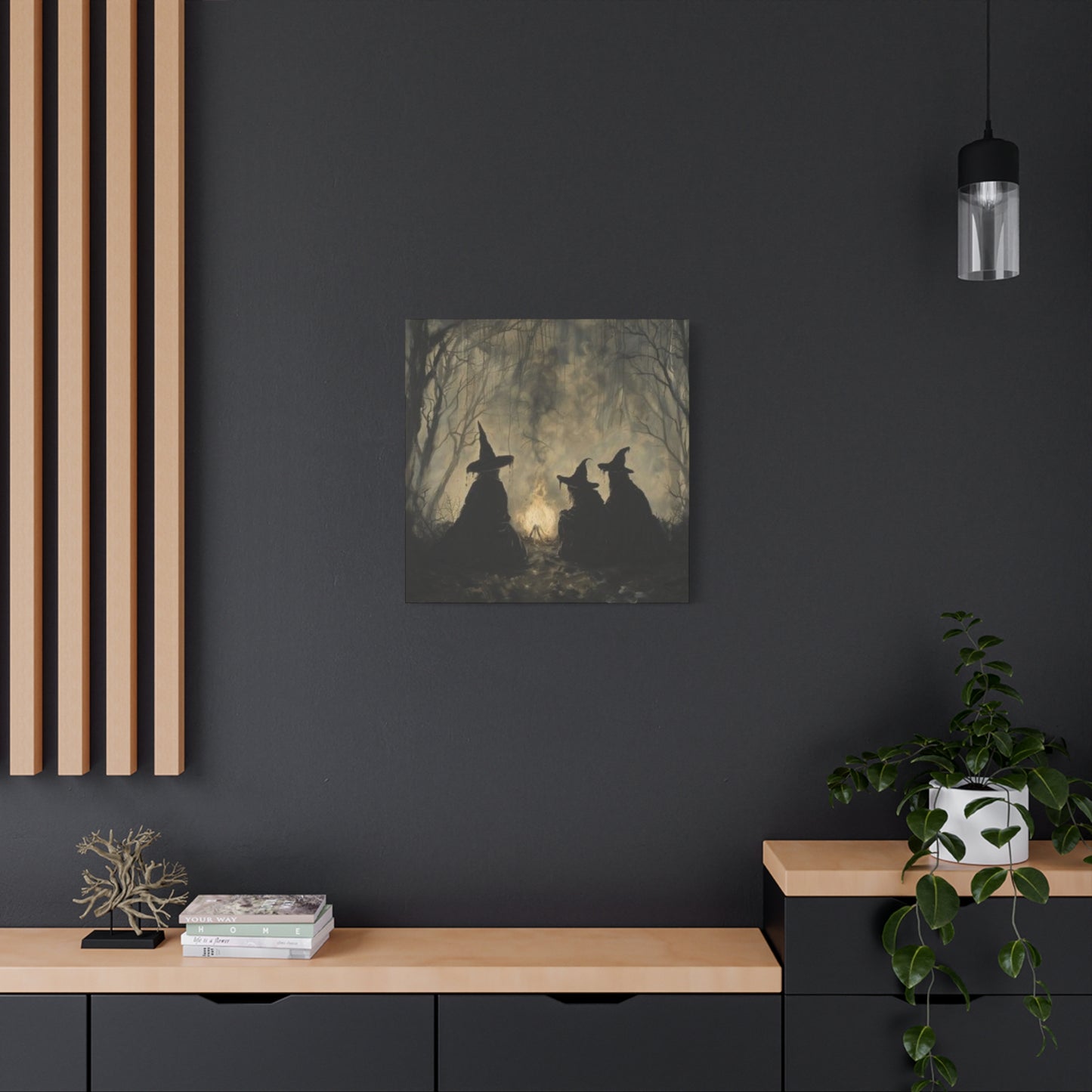 Witches Sitting Wall Art & Canvas Prints