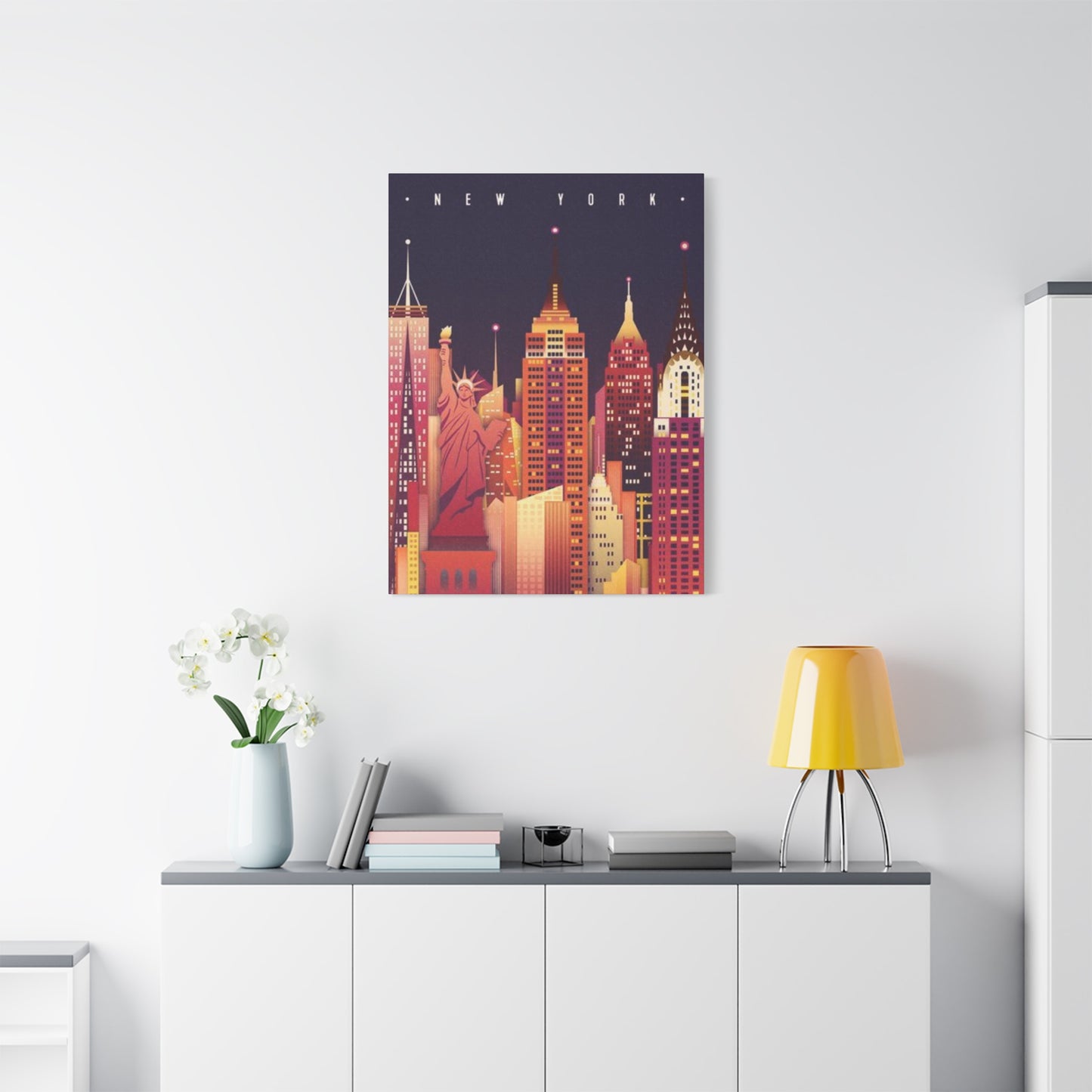 Streets Skyline Of New York City Wall Art & Canvas Prints