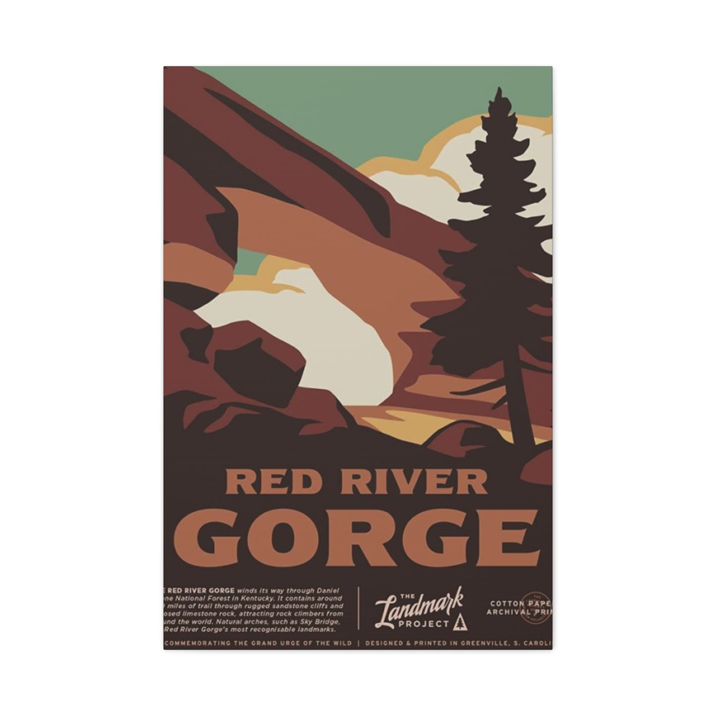 Red River Gorge National Park Wall Art & Canvas Prints