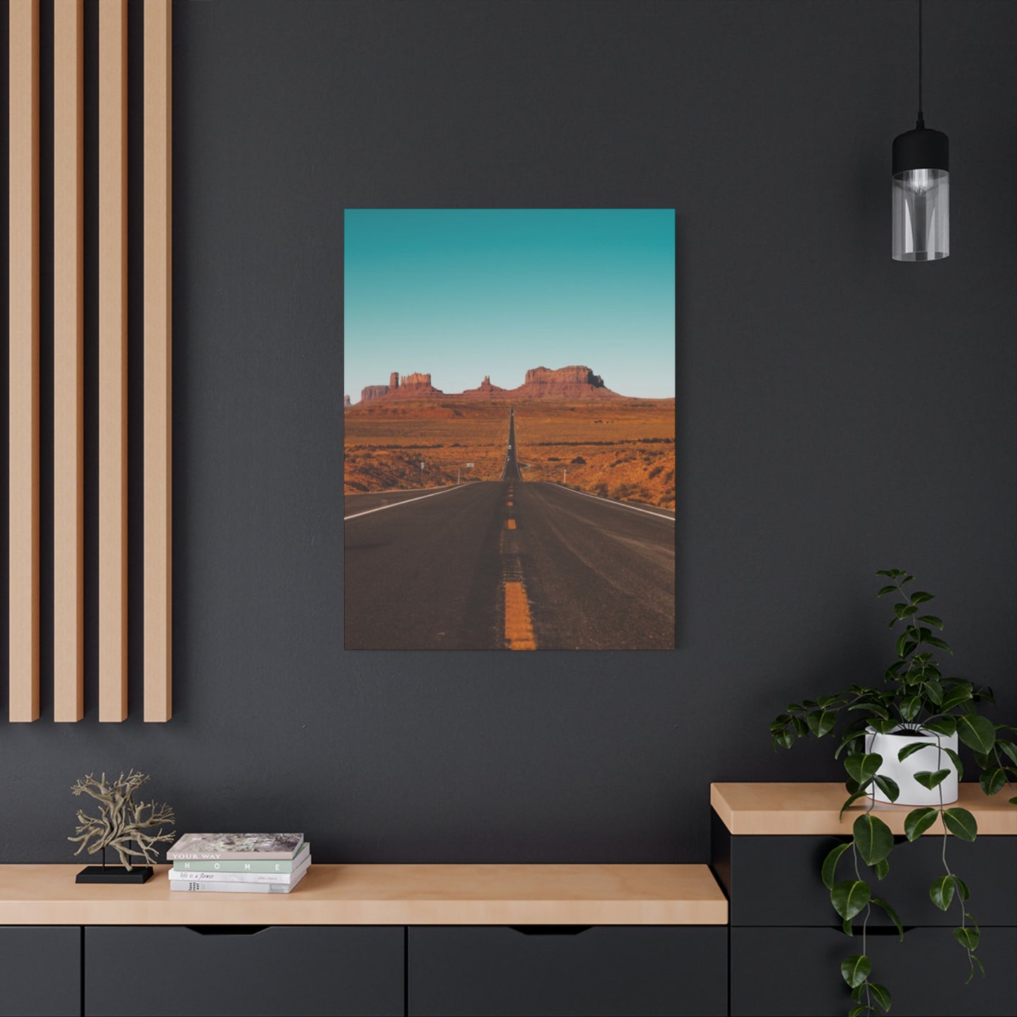 Road To National Park Wall Art & Canvas Prints