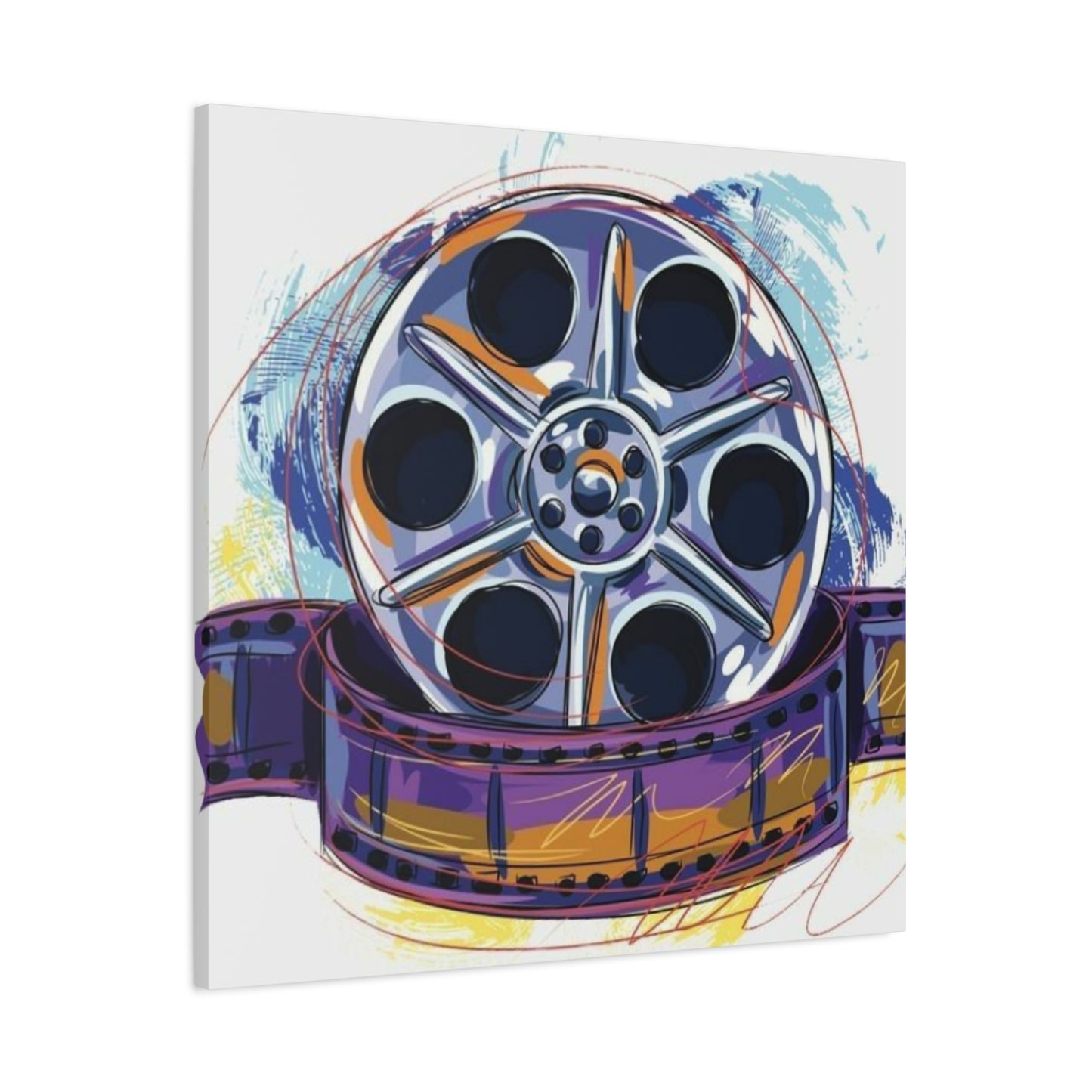 Colorful Cinema Camera Wall Art & Canvas Prints