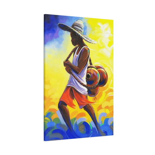 African Boy Wall Art & Canvas Prints