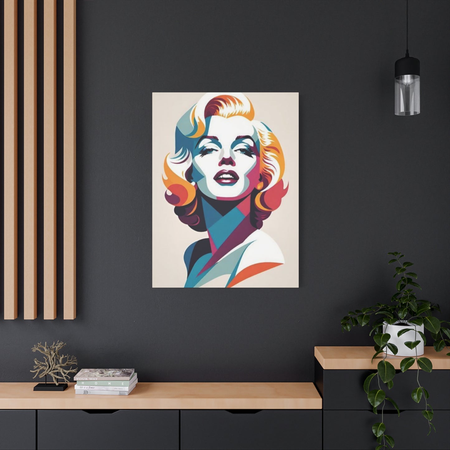 Beautiful Dress Of Marilyn Monroe Painting Wall Art & Canvas Prints