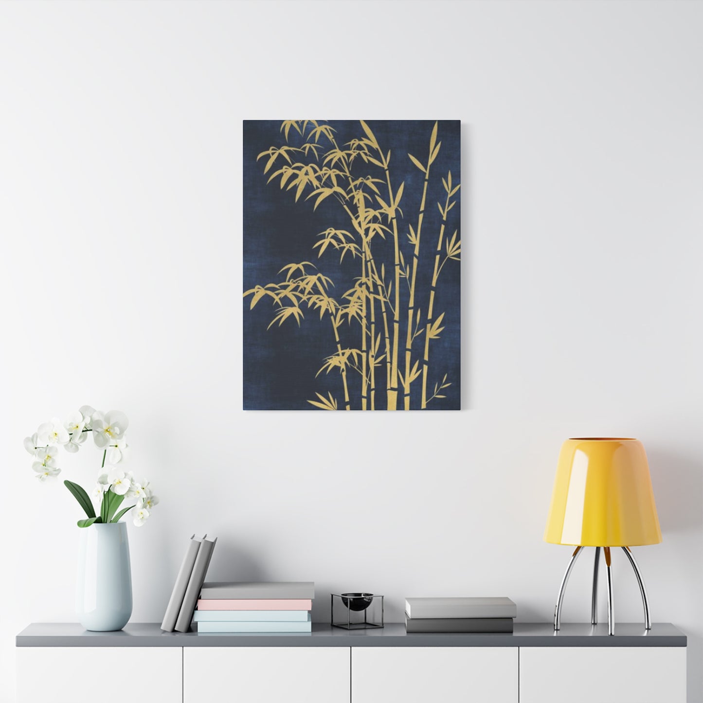 Golden Plant Art Wall Art & Canvas Prints