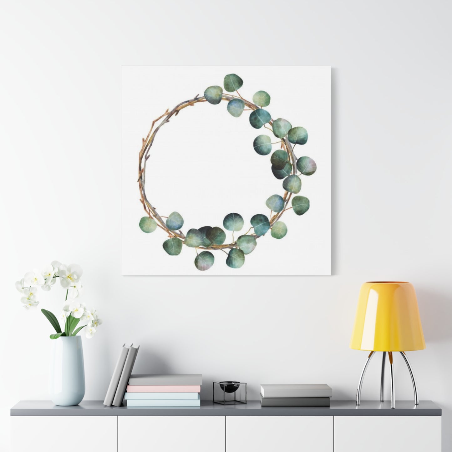 Leaves of Eucalyptus Ring Wall Art & Canvas Prints