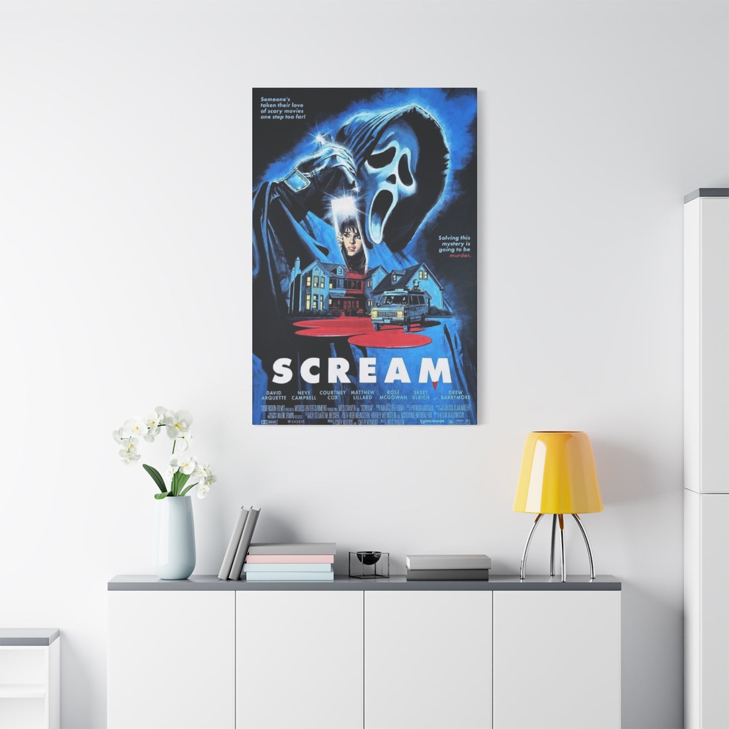 Scream Movie Poster Wall Art & Canvas Prints