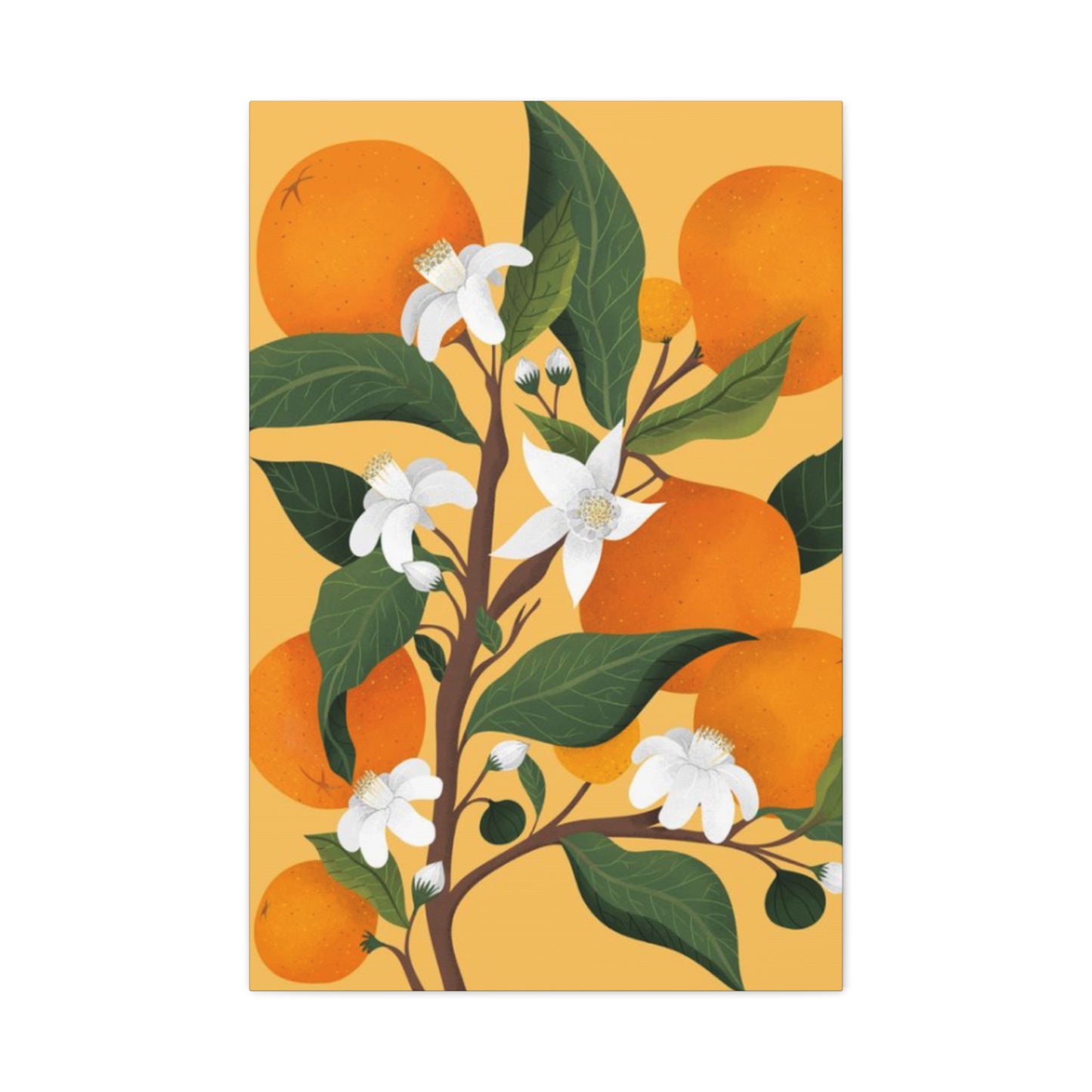 Orange Stem Wall Art & Canvas Prints