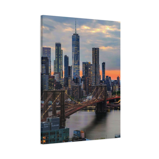 Cloudy NYC Skyline Wall Art & Canvas Prints