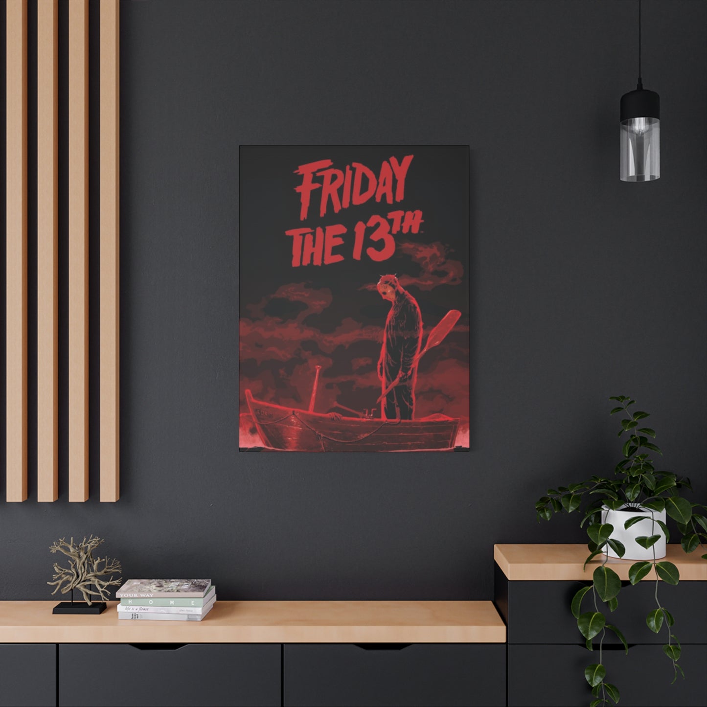 Friday The 13th Horror Movie Poster Wall Art & Canvas Prints