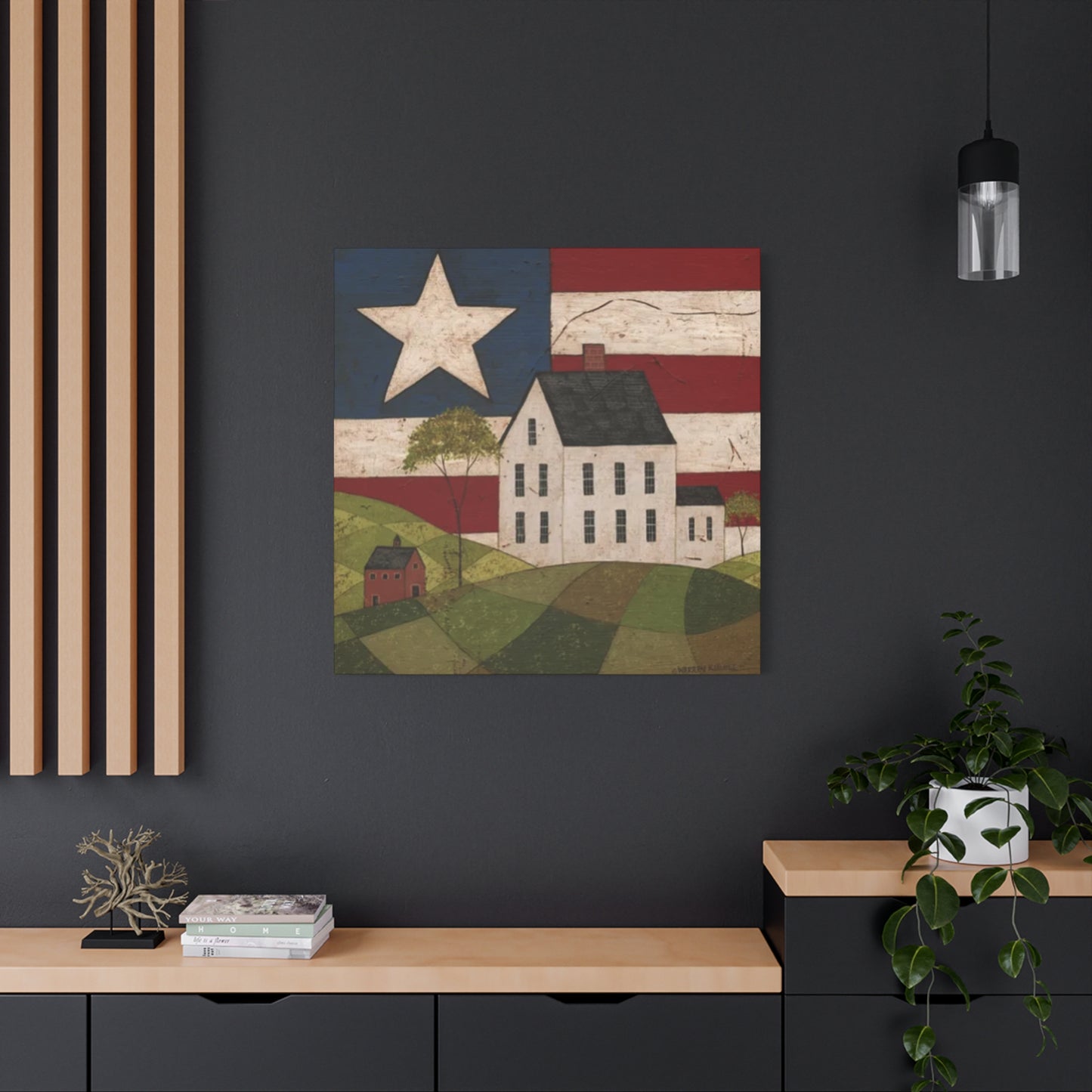 Home In Grasslands Kimble Warren Wall Art & Canvas Prints