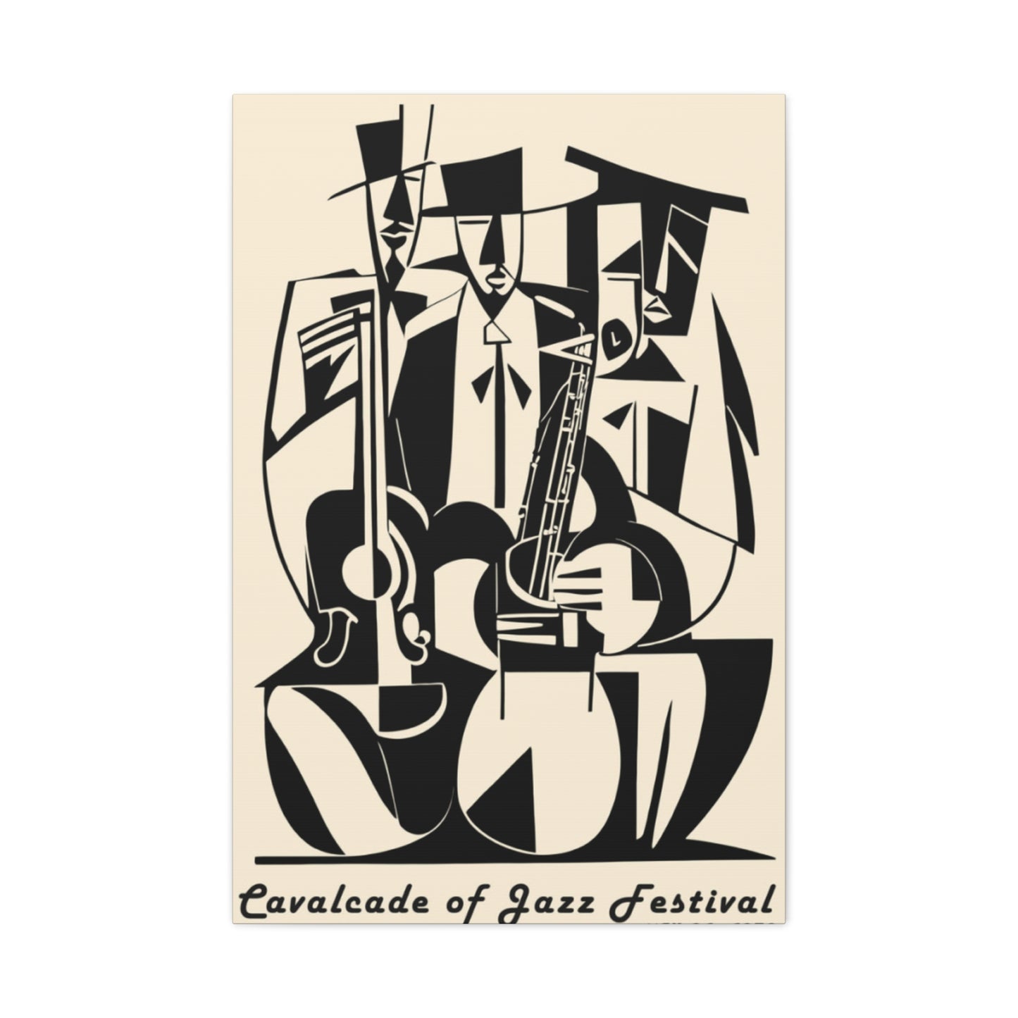 Jazz Festival Graffiti Wall Art & Canvas Prints