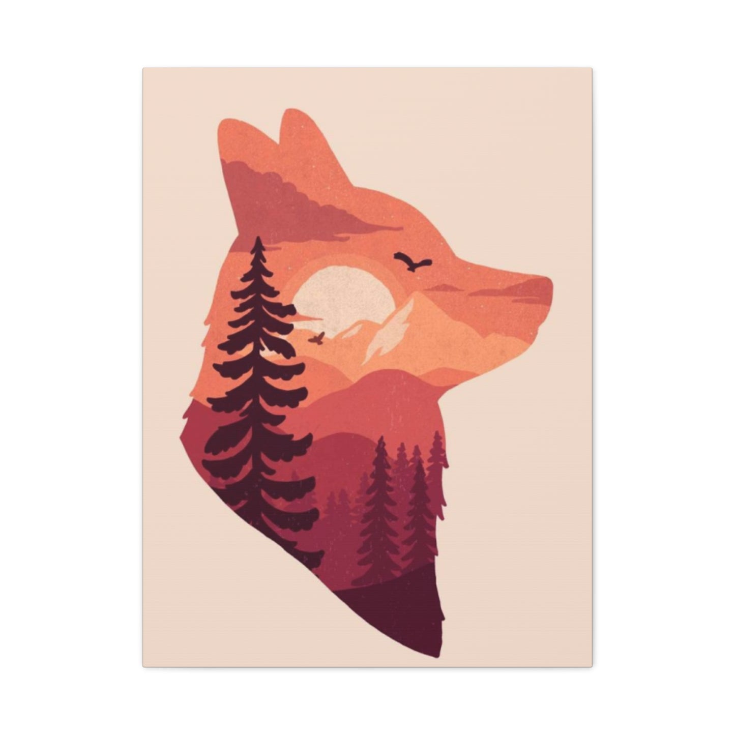 Abstract Fox Wall Art & Canvas Prints