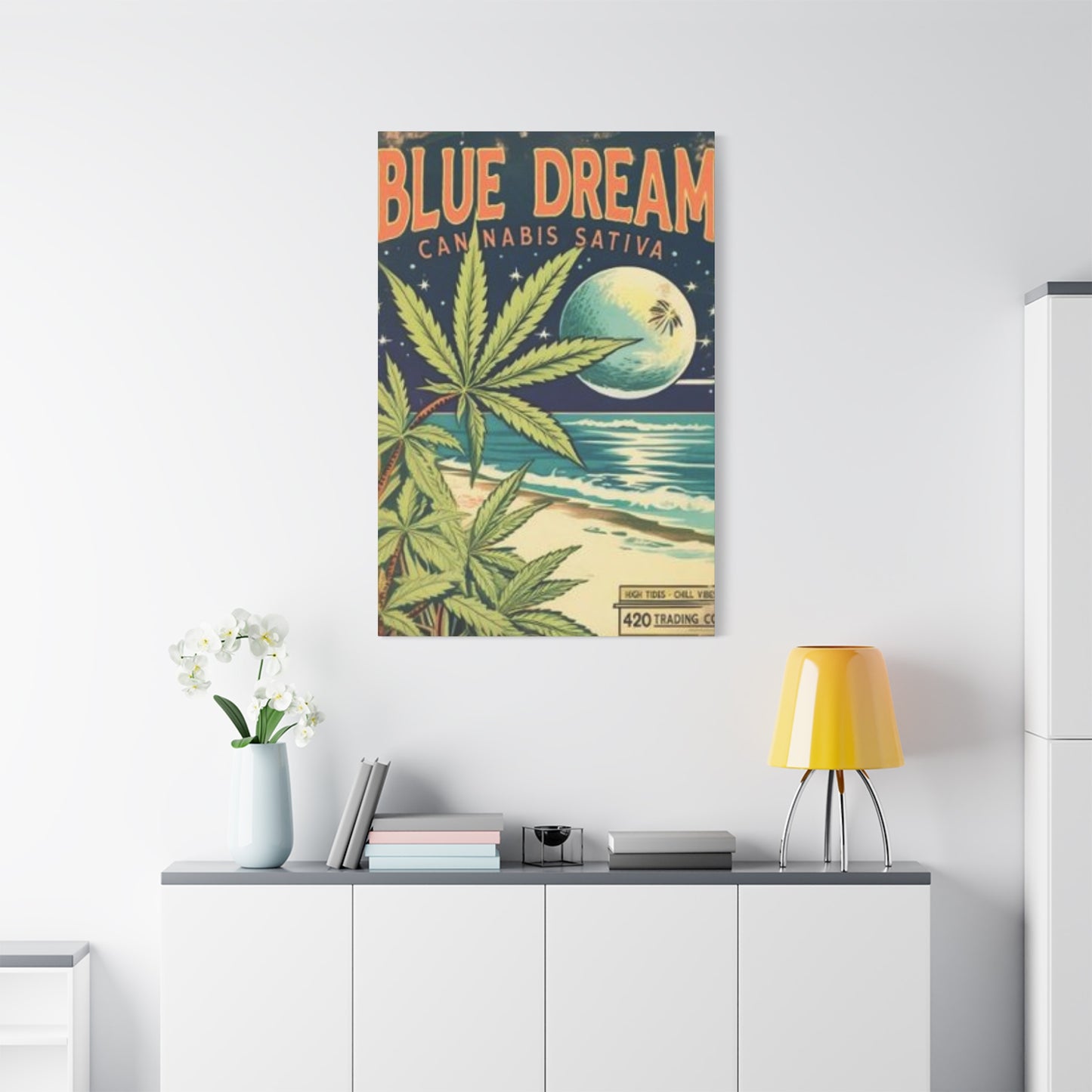 Blue Dream Marijuana Wall Art & Canvas Prints