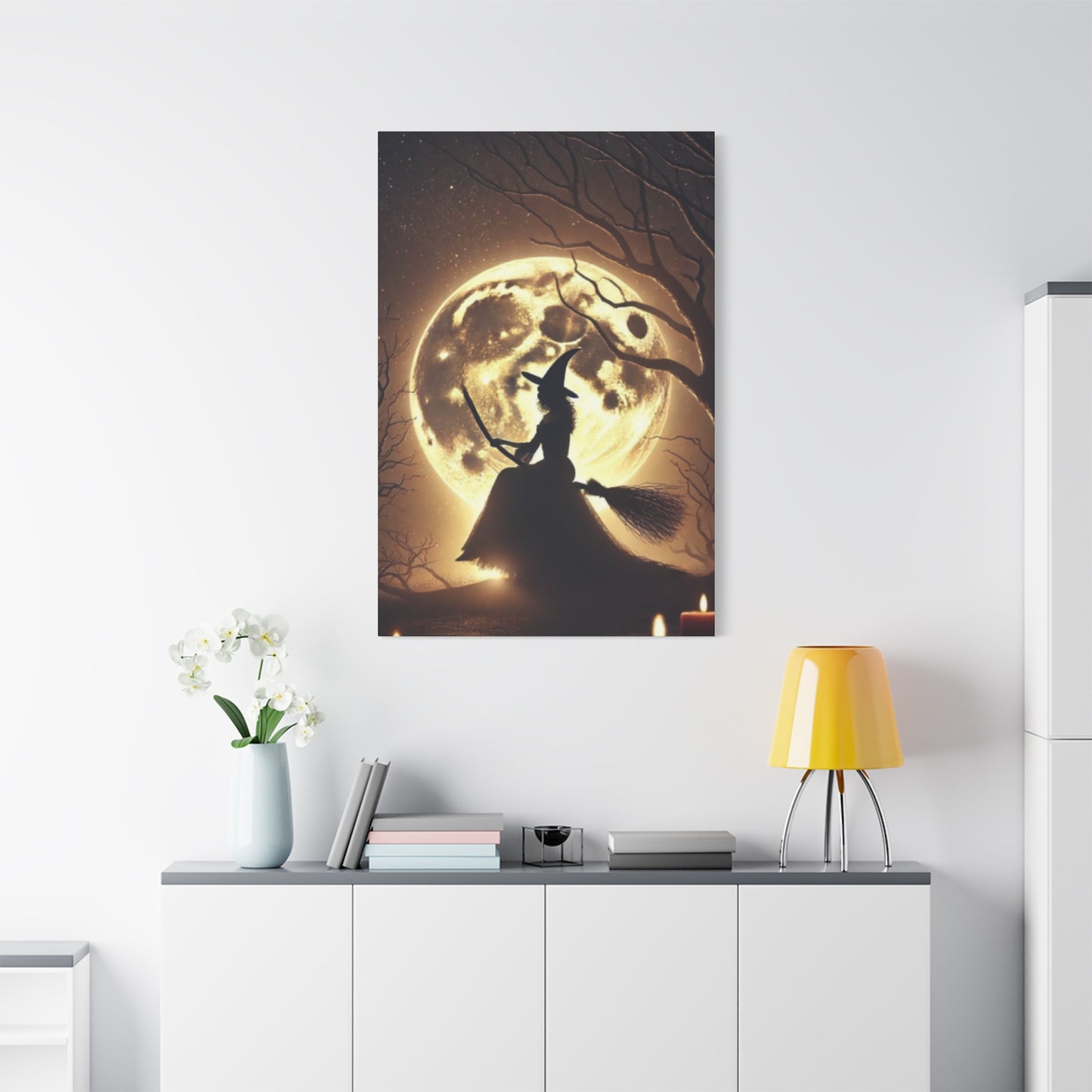 Flying Witch Wall Art & Canvas Prints