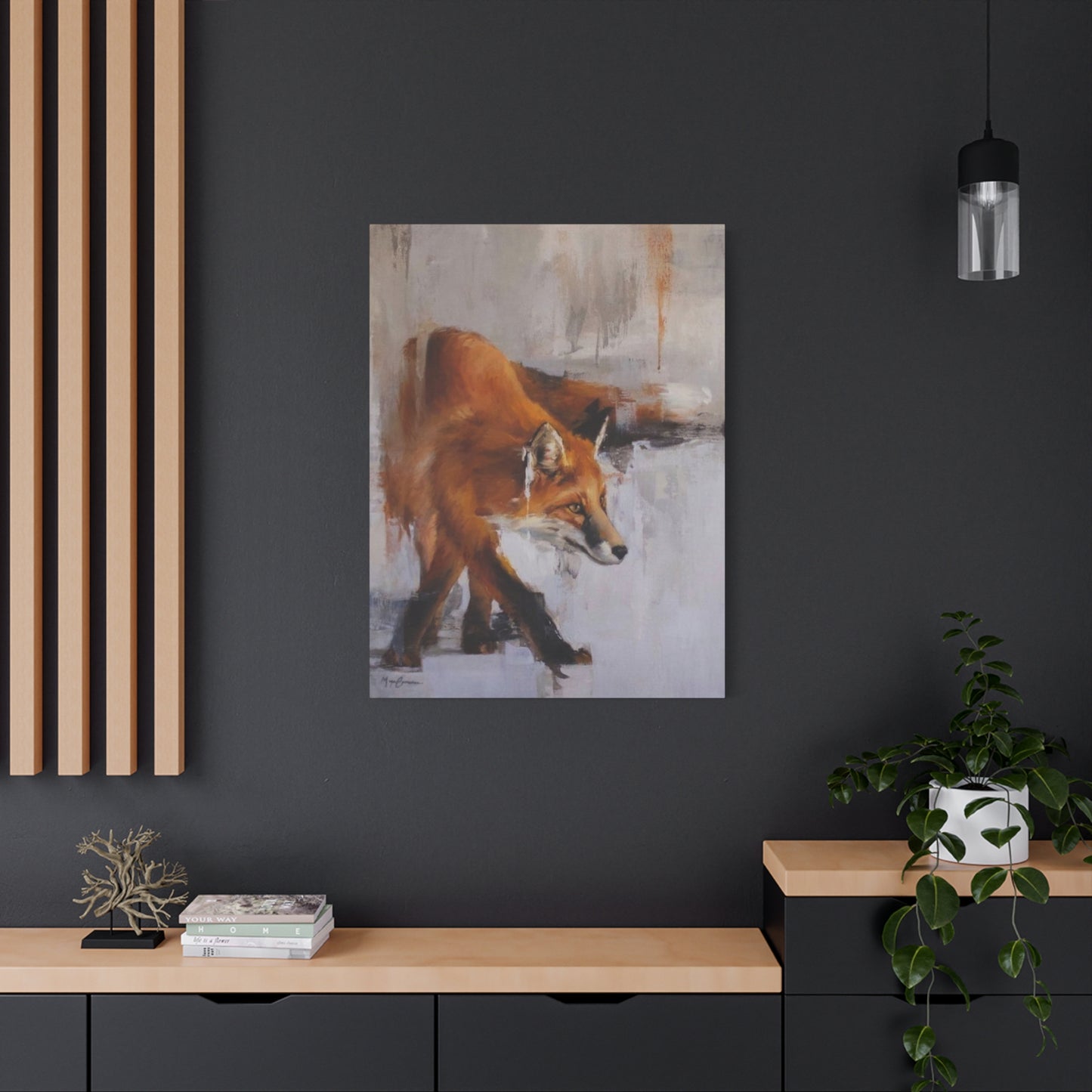 The Abstract Fox Wall Art & Canvas Prints