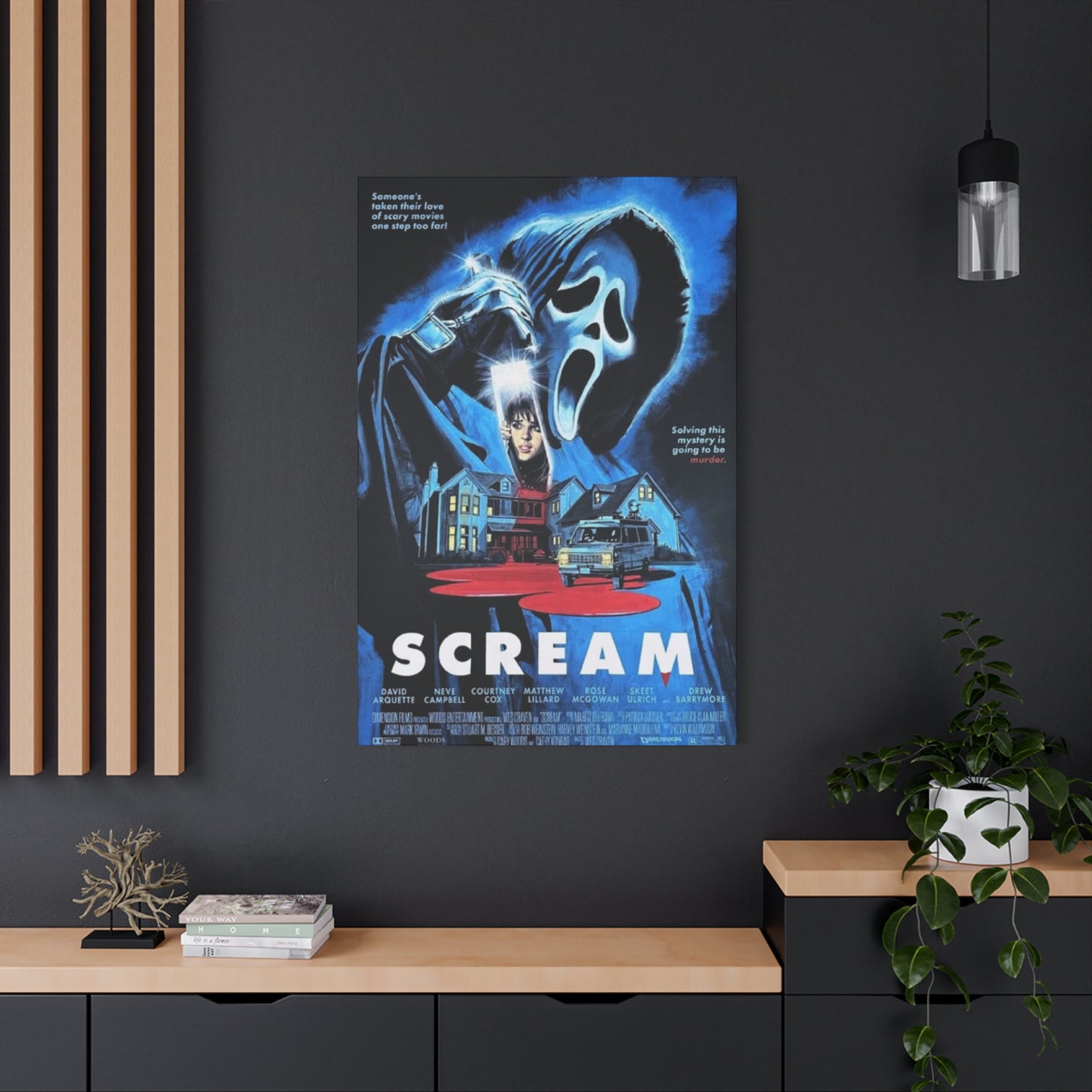 Scream Movie Poster Wall Art & Canvas Prints