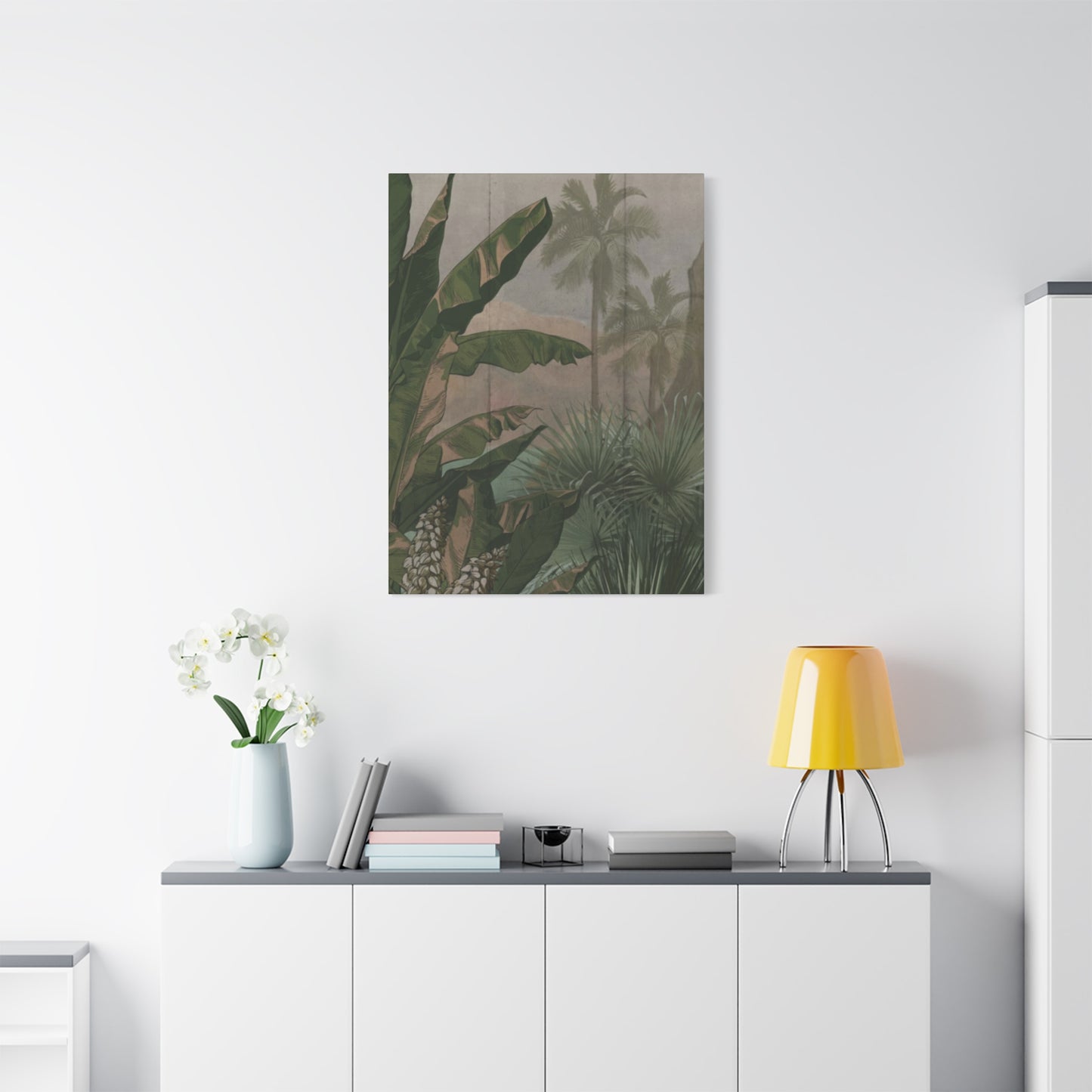 Palm Tree In Wildlife Wall Art & Canvas Prints