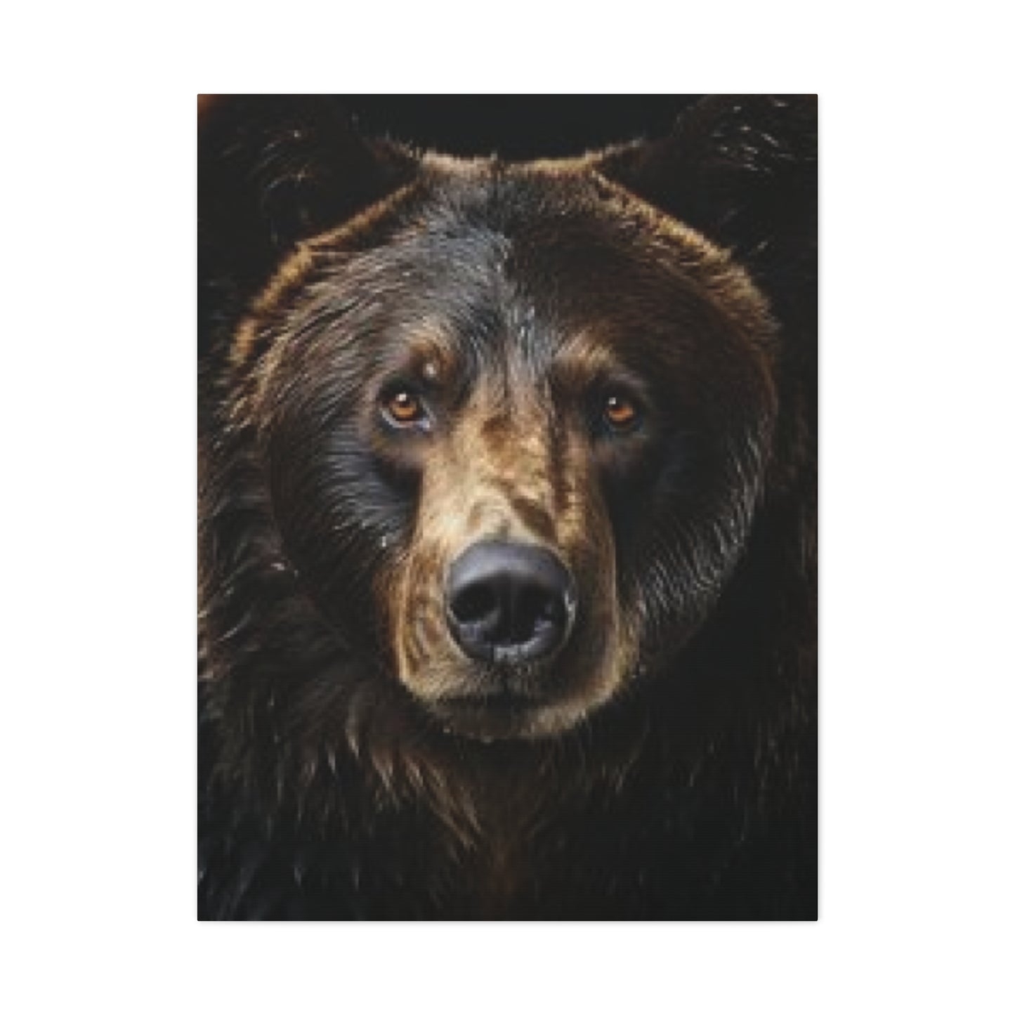 Grizzly Bear Man Cave Decor Wall Art & Canvas Prints