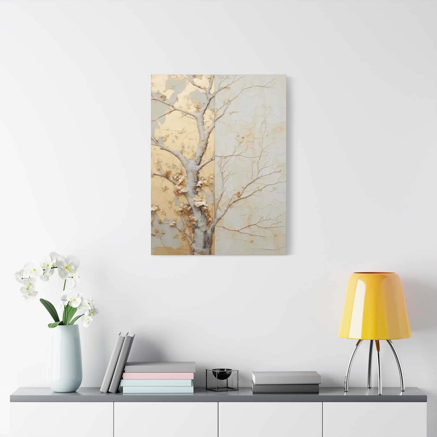 Golden Stem Wall Art & Canvas Prints