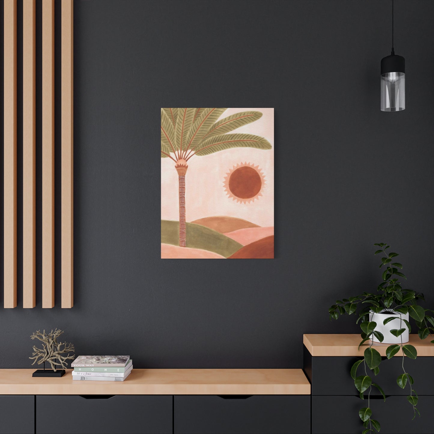 Palm Tree Of Moroccan Wall Art & Canvas Prints