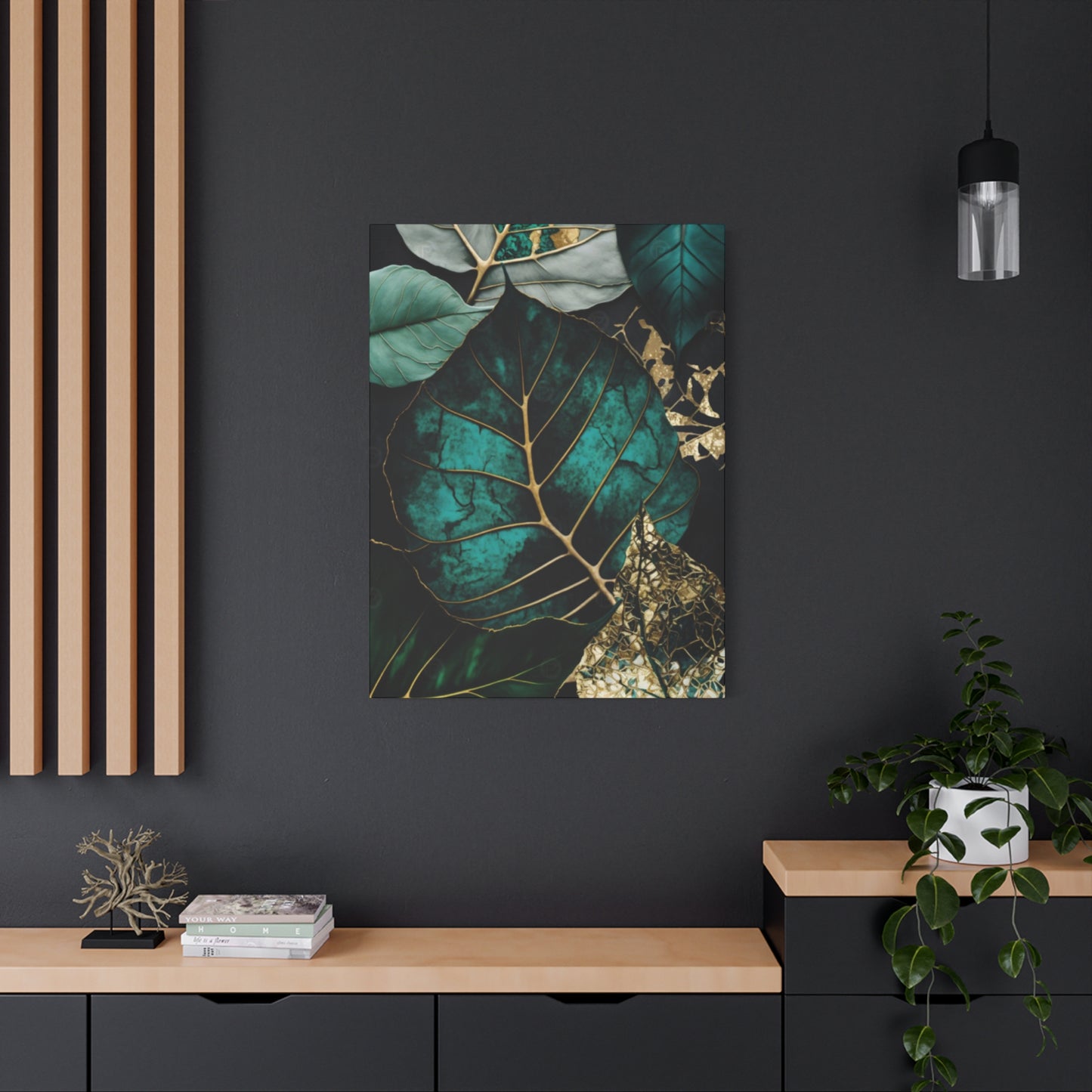 Golden Leaf Wall Art & Canvas Prints